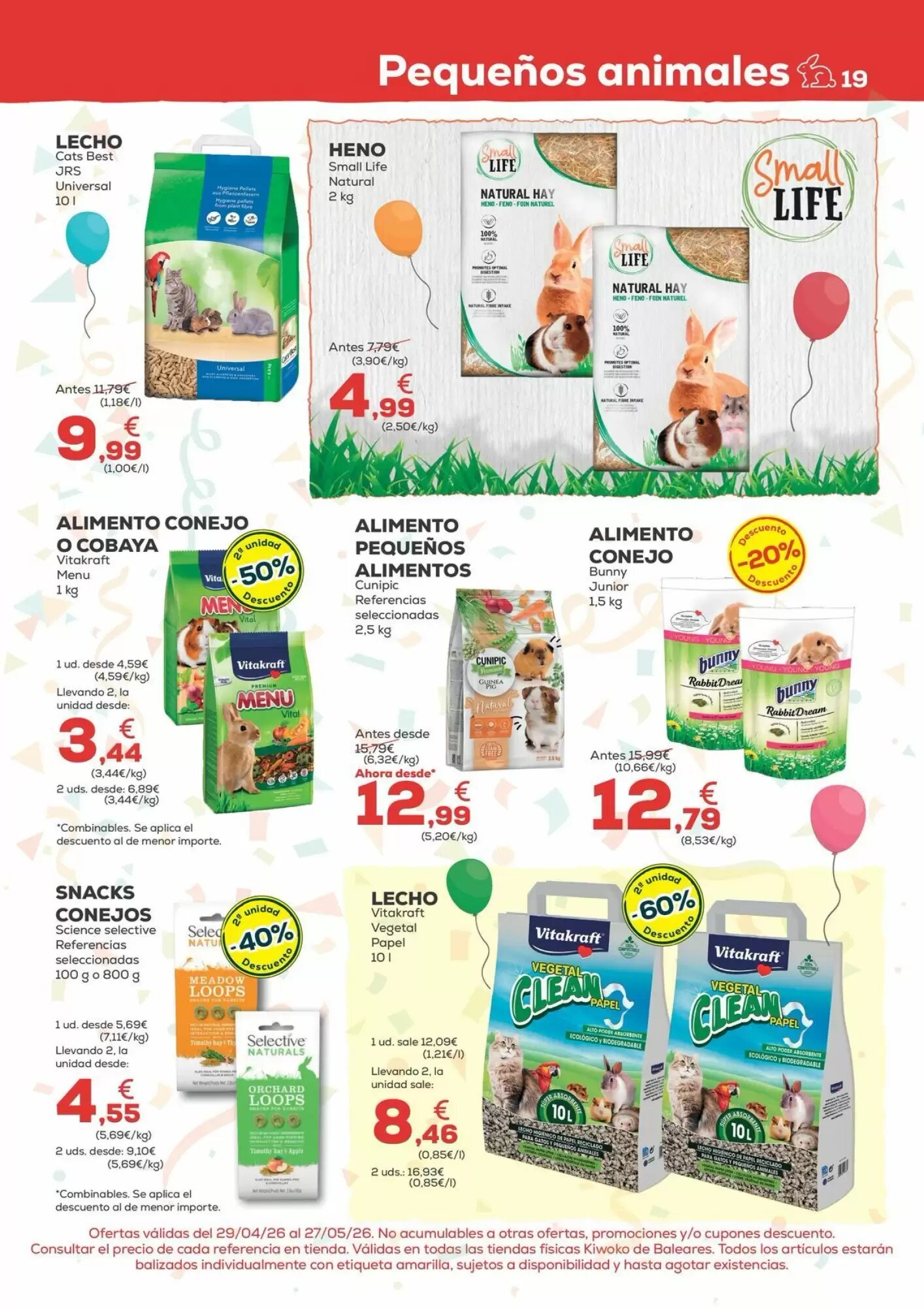 Folleto promocional de Kiwoko válido desde el 29/04/2026 - Página 19.