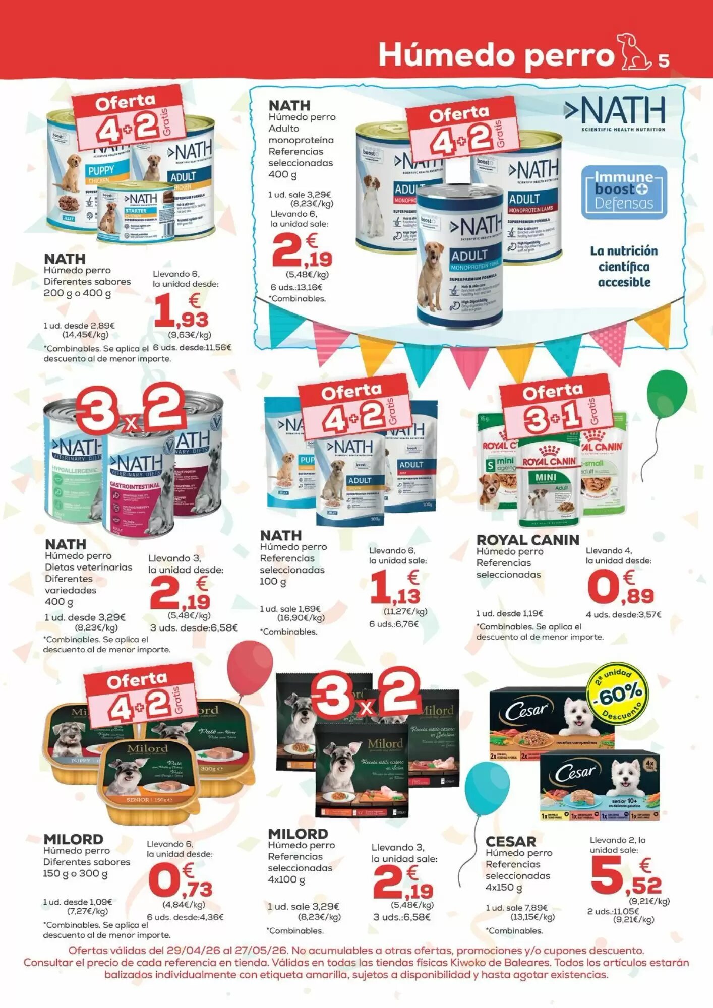 Folleto promocional de Kiwoko válido desde el 29/04/2026 - Página 5.