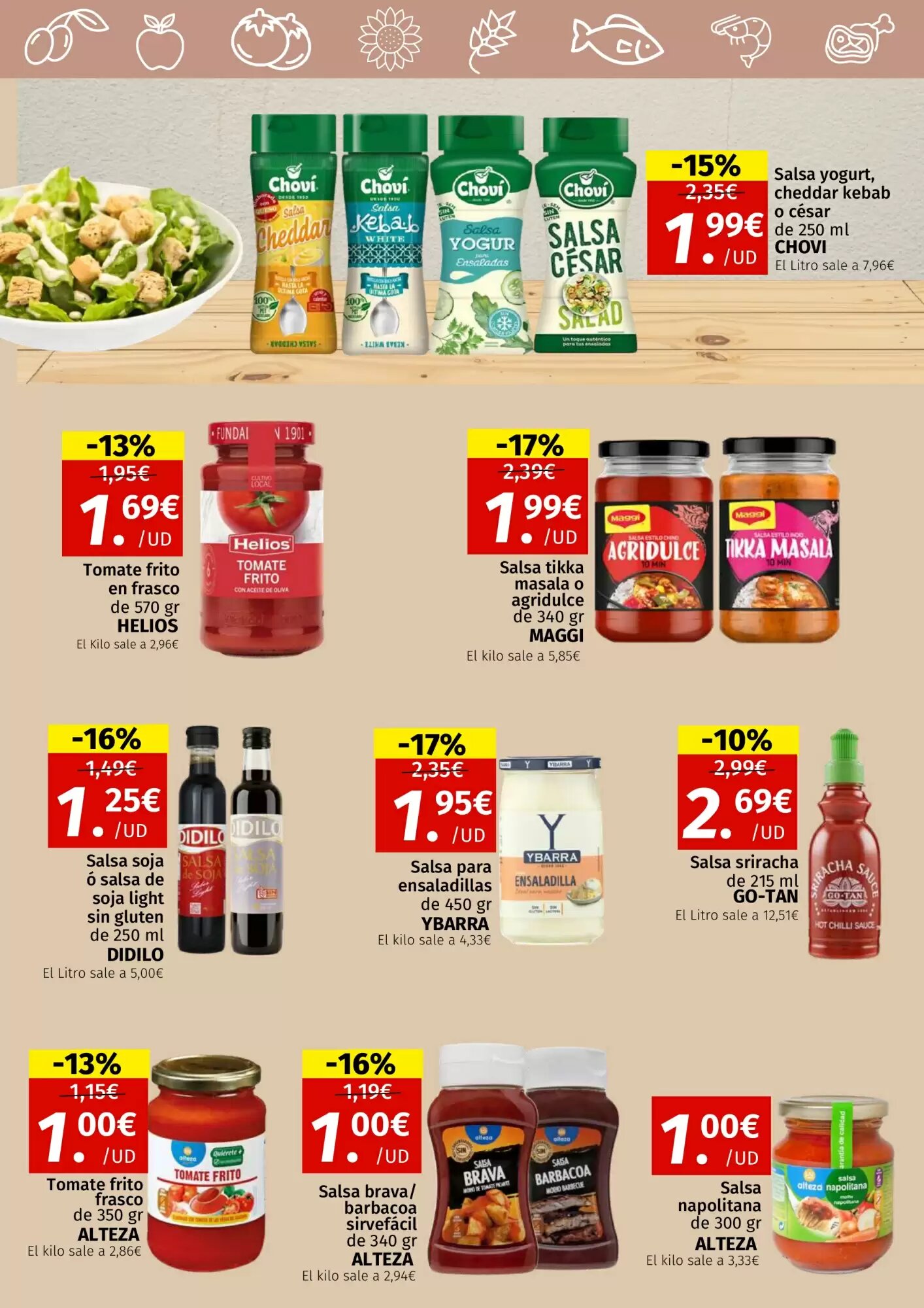 Folleto promocional de Maskom Supermercados válido desde el 30/04/2026 - Página 15.