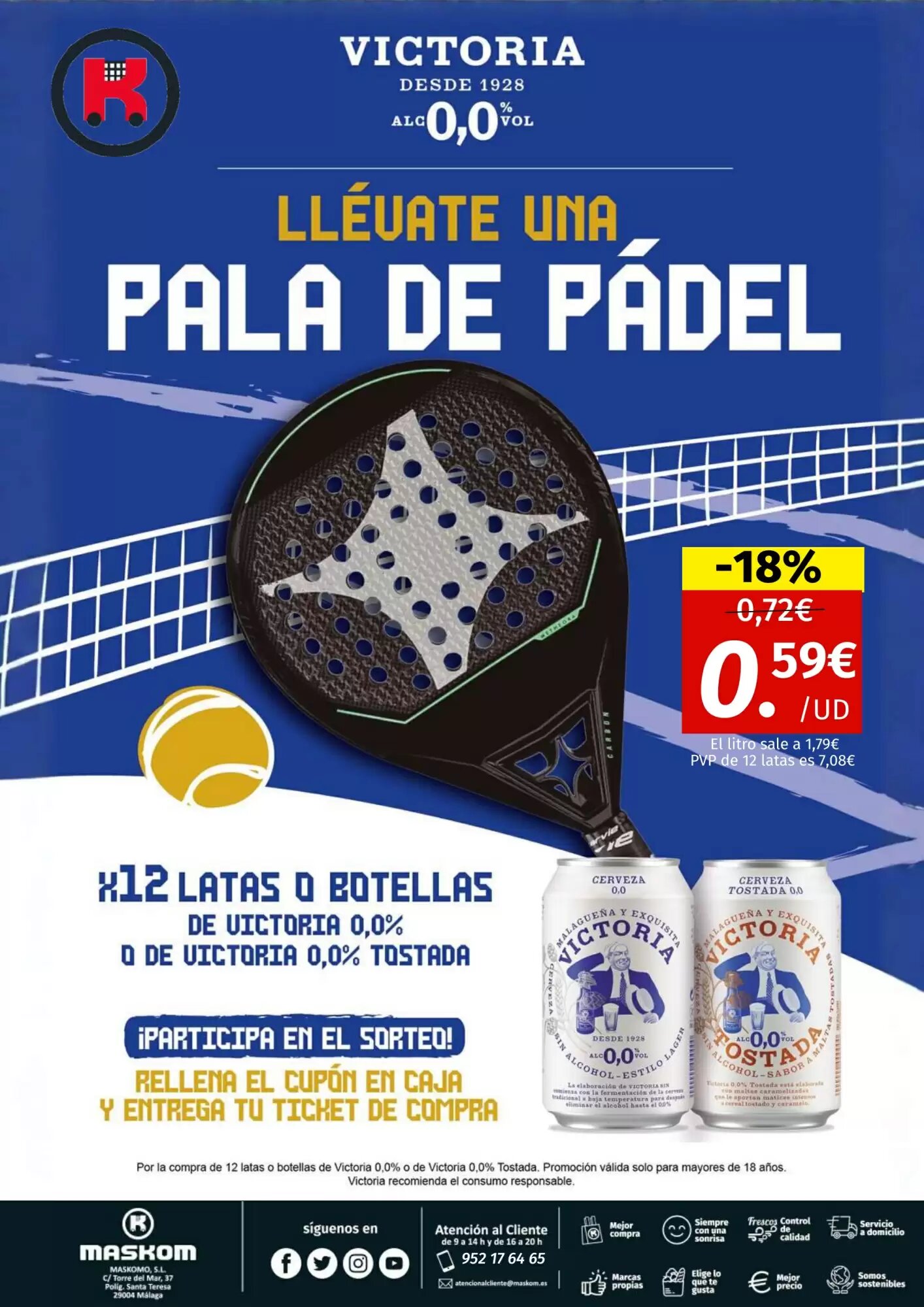 Folleto promocional de Maskom Supermercados válido desde el 30/04/2026 - Página 32.