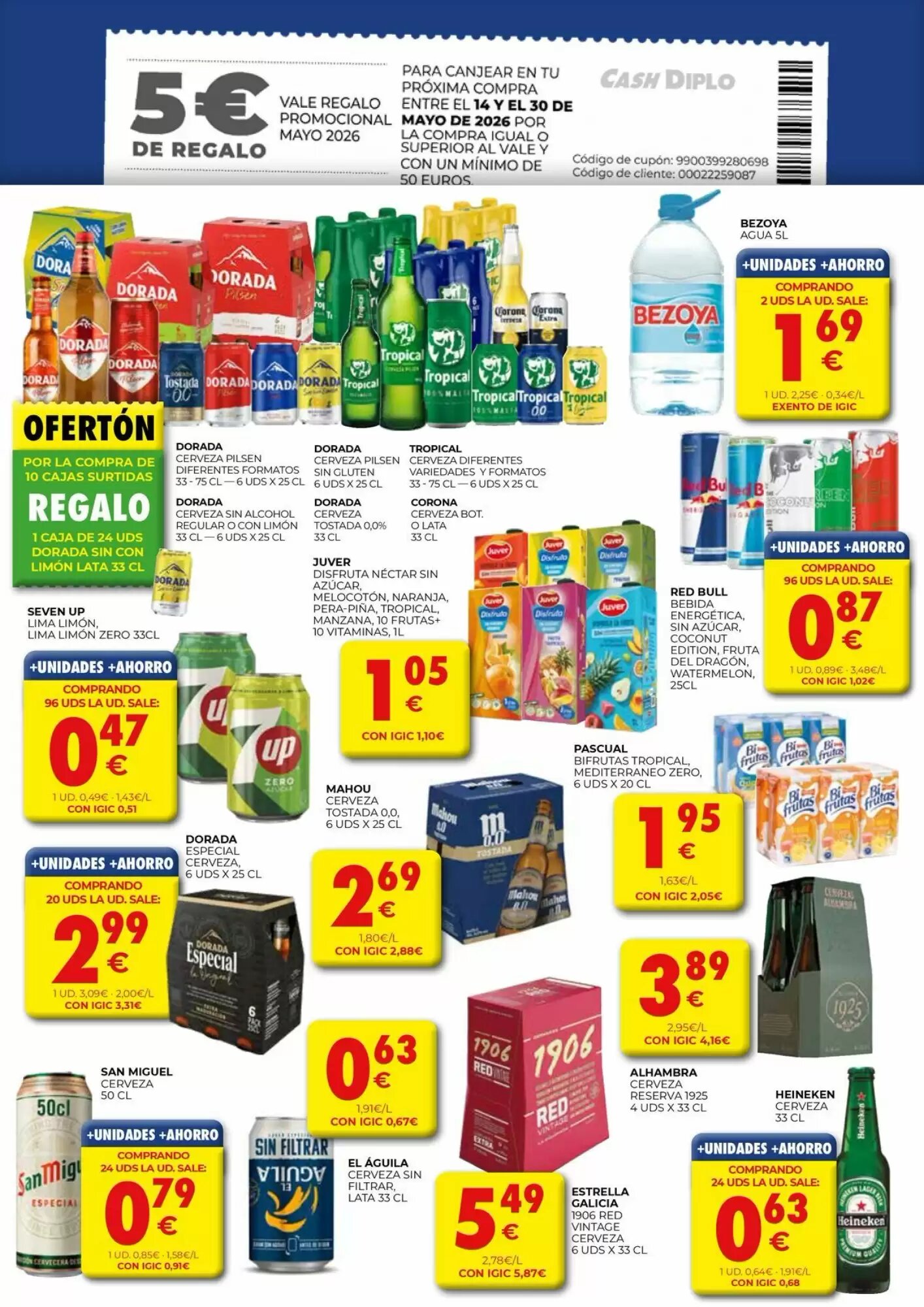 Folleto promocional de CashDiplo válido desde el 30/04/2026 - Página 6.