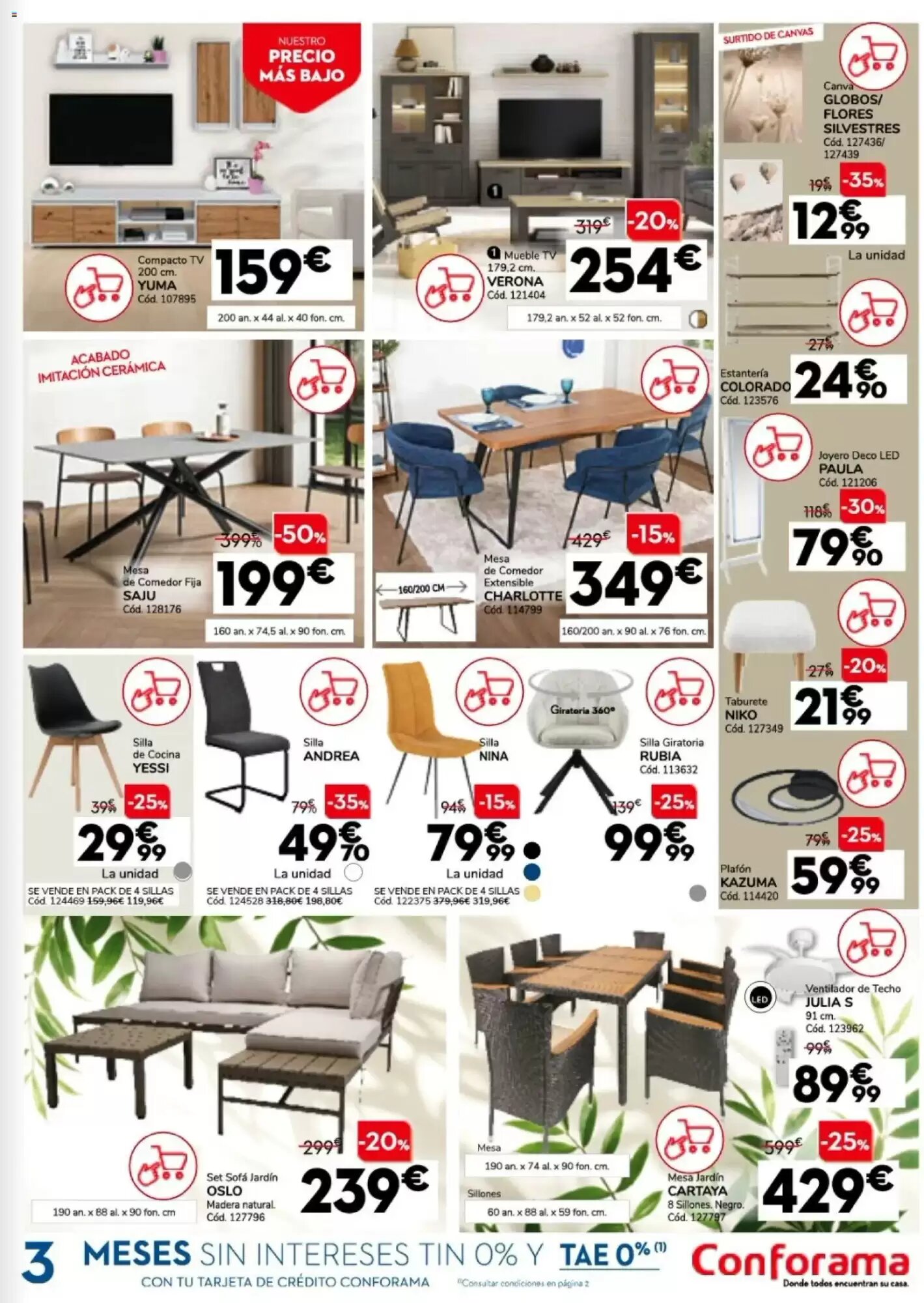 Folleto promocional de Conforama válido desde el 30/04/2026 - Página 13.