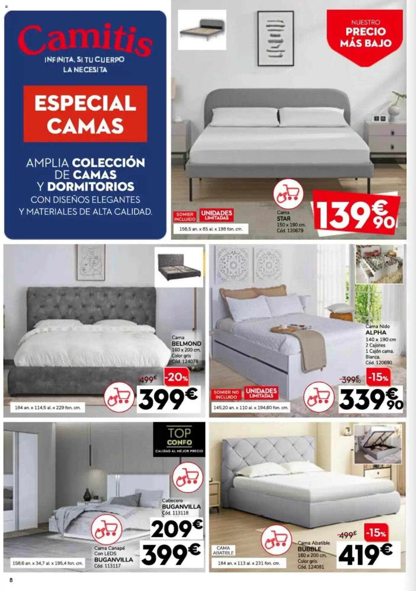 Folleto promocional de Conforama válido desde el 30/04/2026 - Página 8.