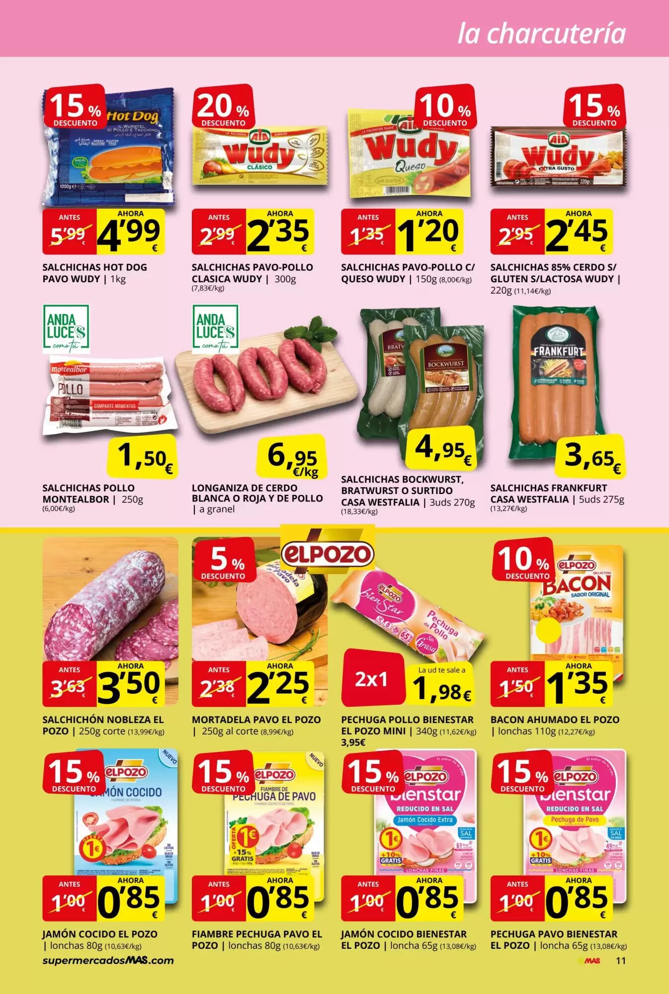 Folleto promocional de MAS válido desde el 30/04/2026 - Página 11.
