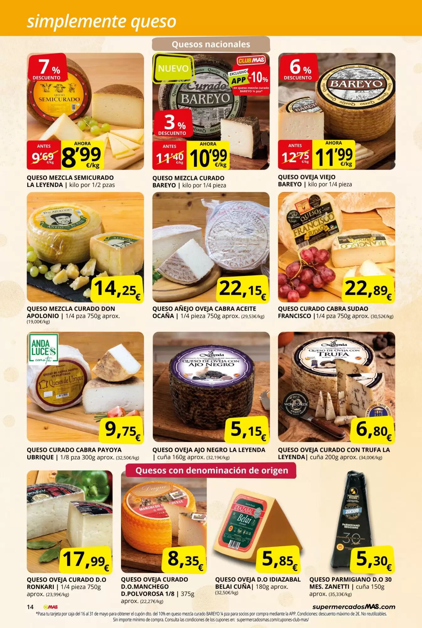 Folleto promocional de MAS válido desde el 30/04/2026 - Página 14.