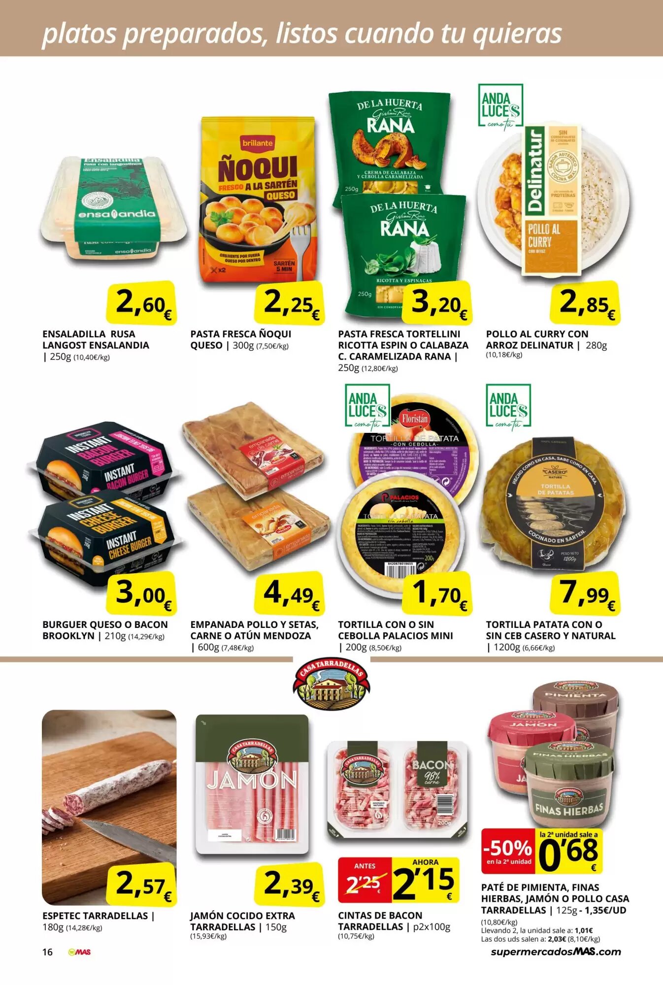 Folleto promocional de MAS válido desde el 30/04/2026 - Página 16.