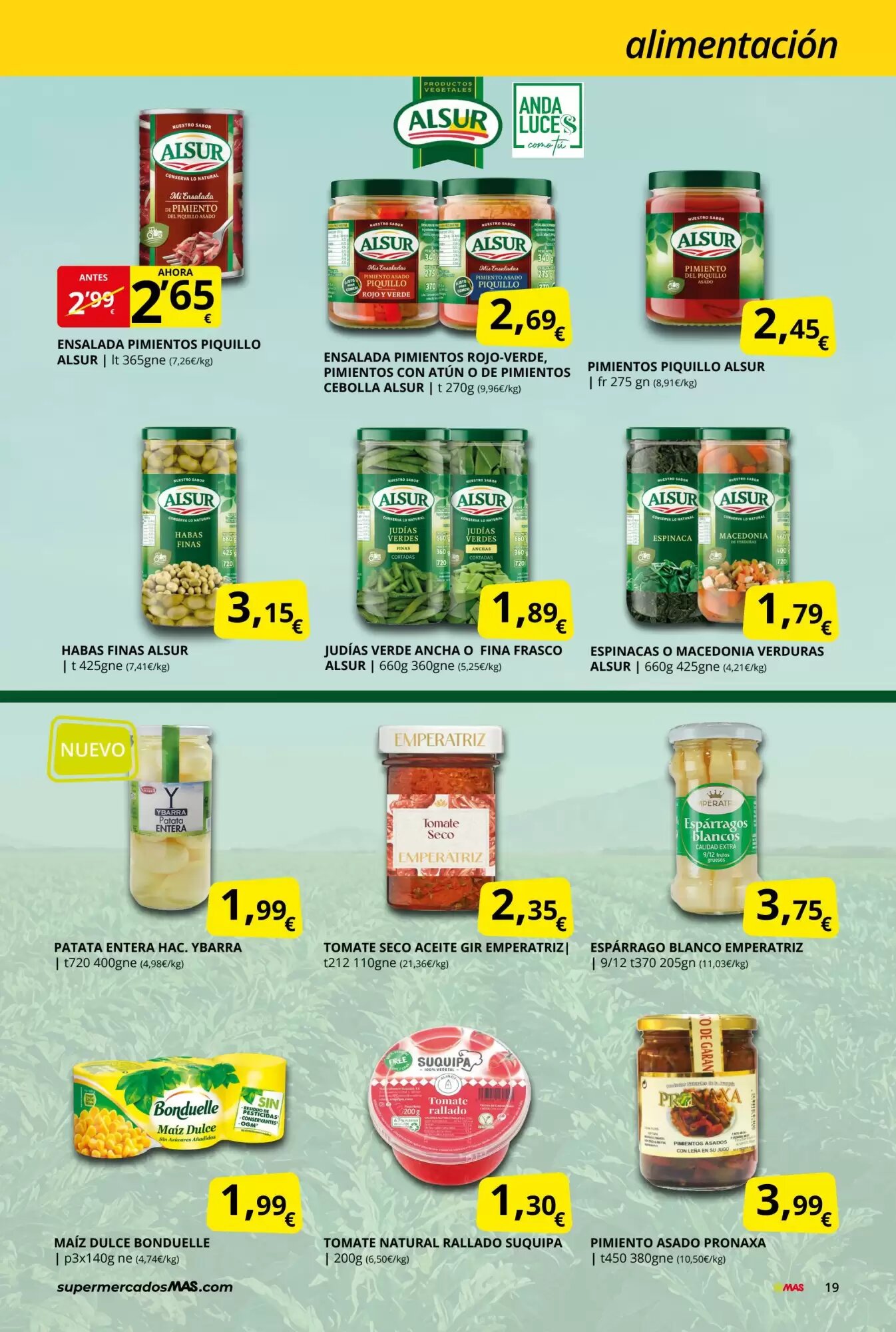 Folleto promocional de MAS válido desde el 30/04/2026 - Página 19.