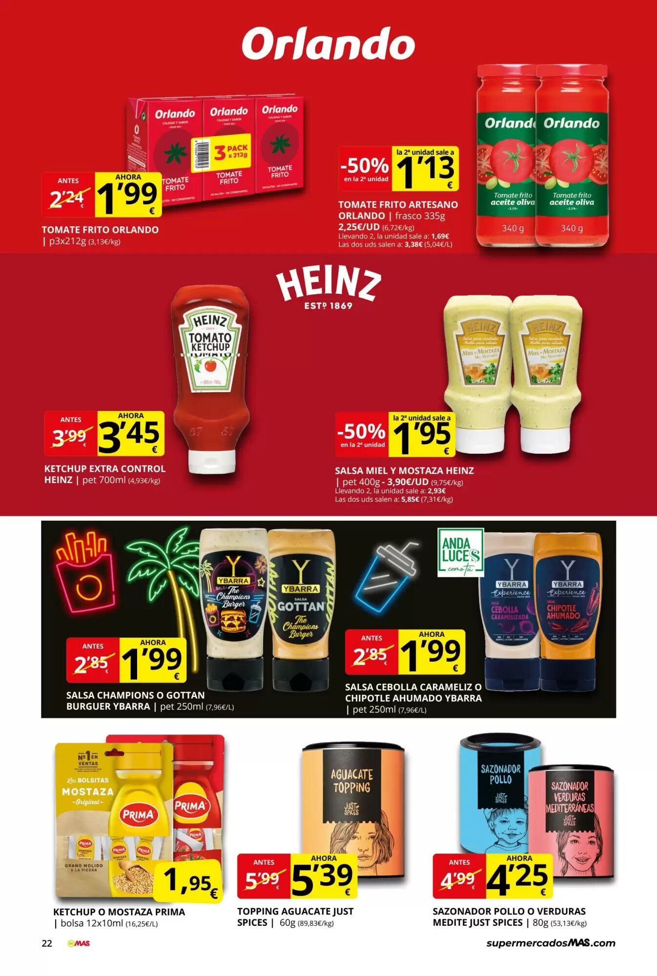 Folleto promocional de MAS válido desde el 30/04/2026 - Página 22.