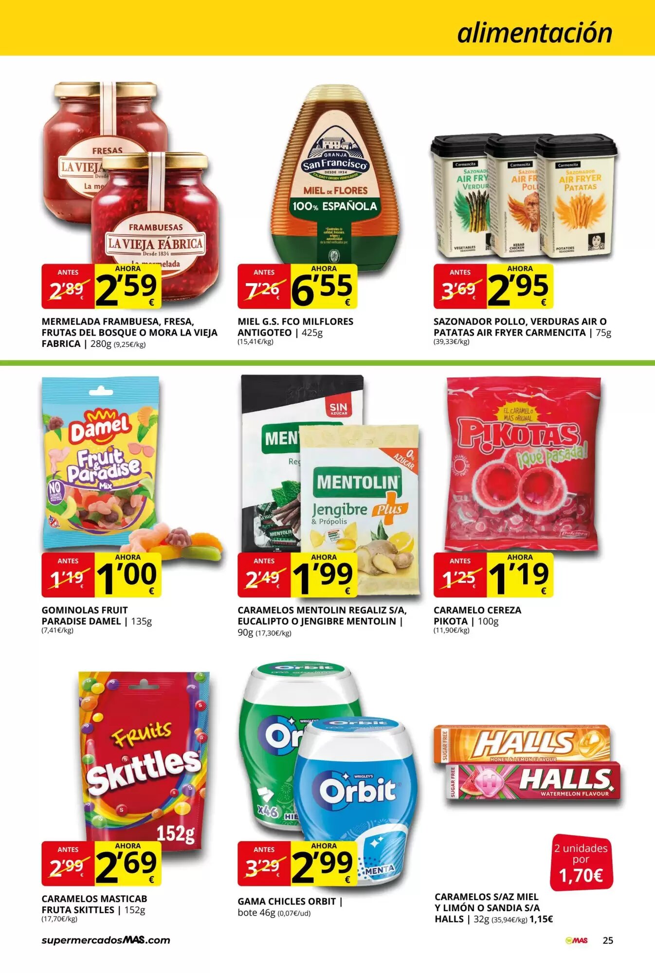 Folleto promocional de MAS válido desde el 30/04/2026 - Página 25.