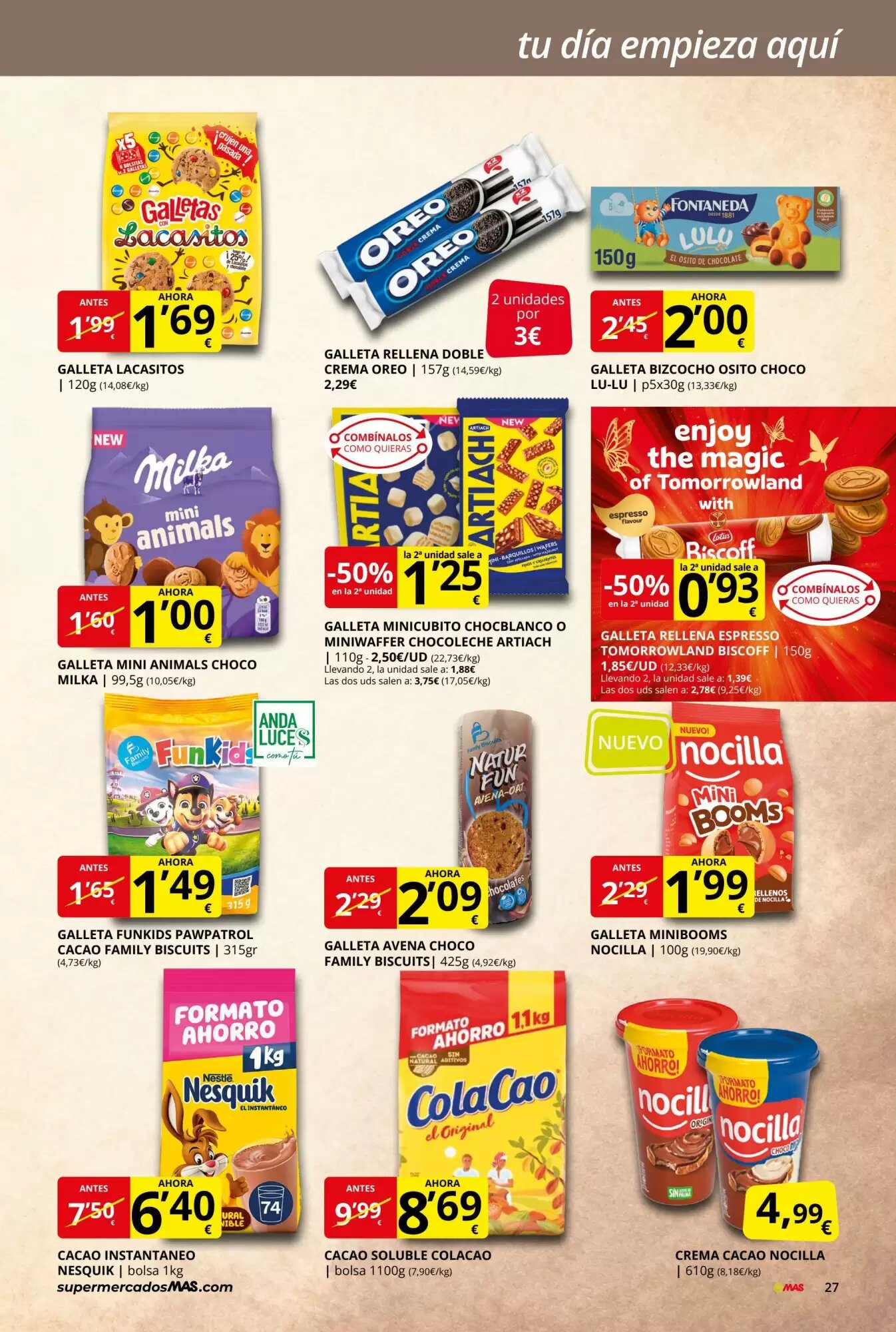 Folleto promocional de MAS válido desde el 30/04/2026 - Página 27.