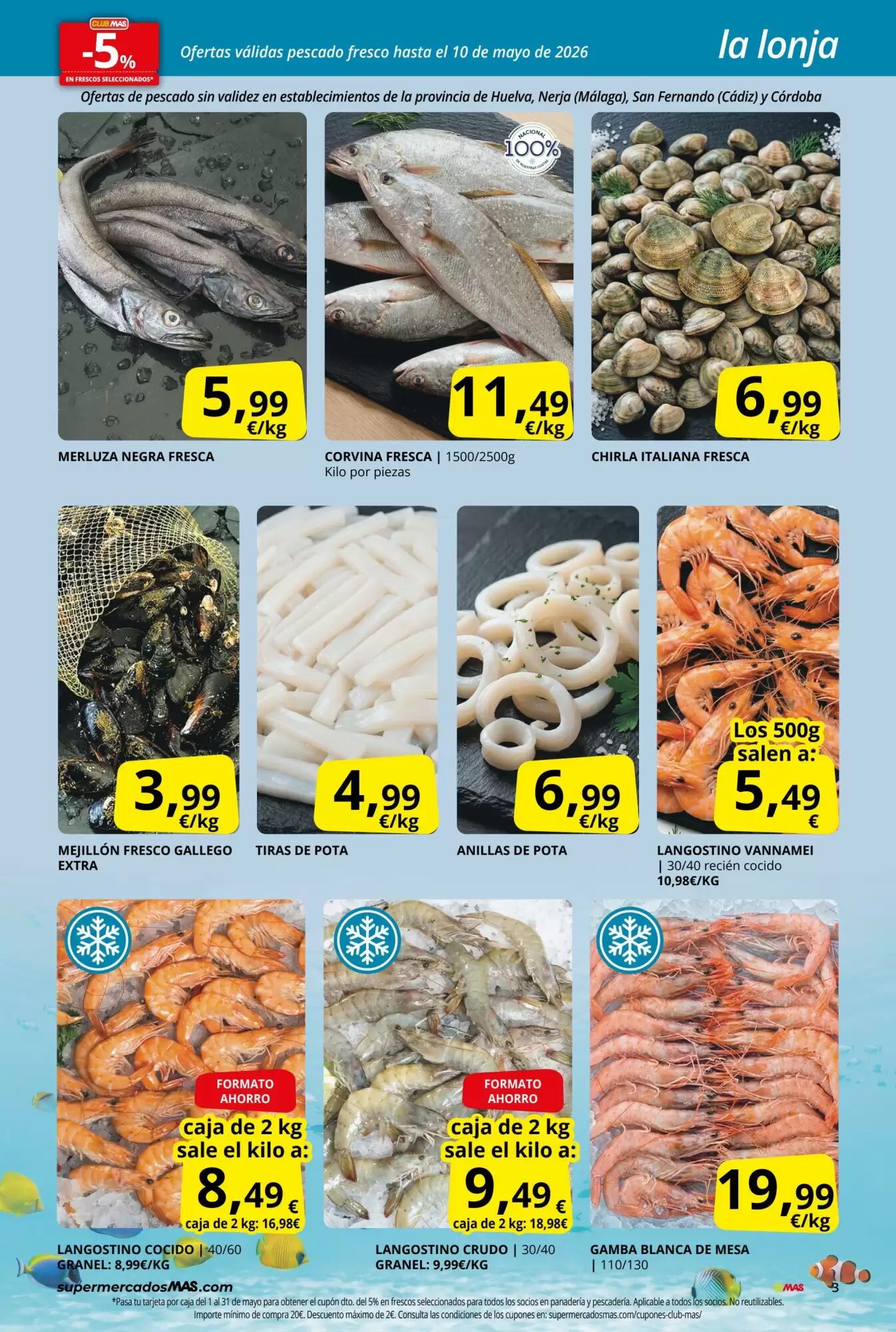 Folleto promocional de MAS válido desde el 30/04/2026 - Página 3.