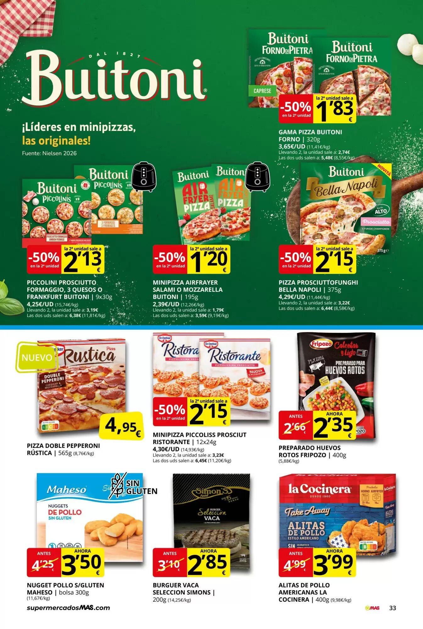 Folleto promocional de MAS válido desde el 30/04/2026 - Página 33.