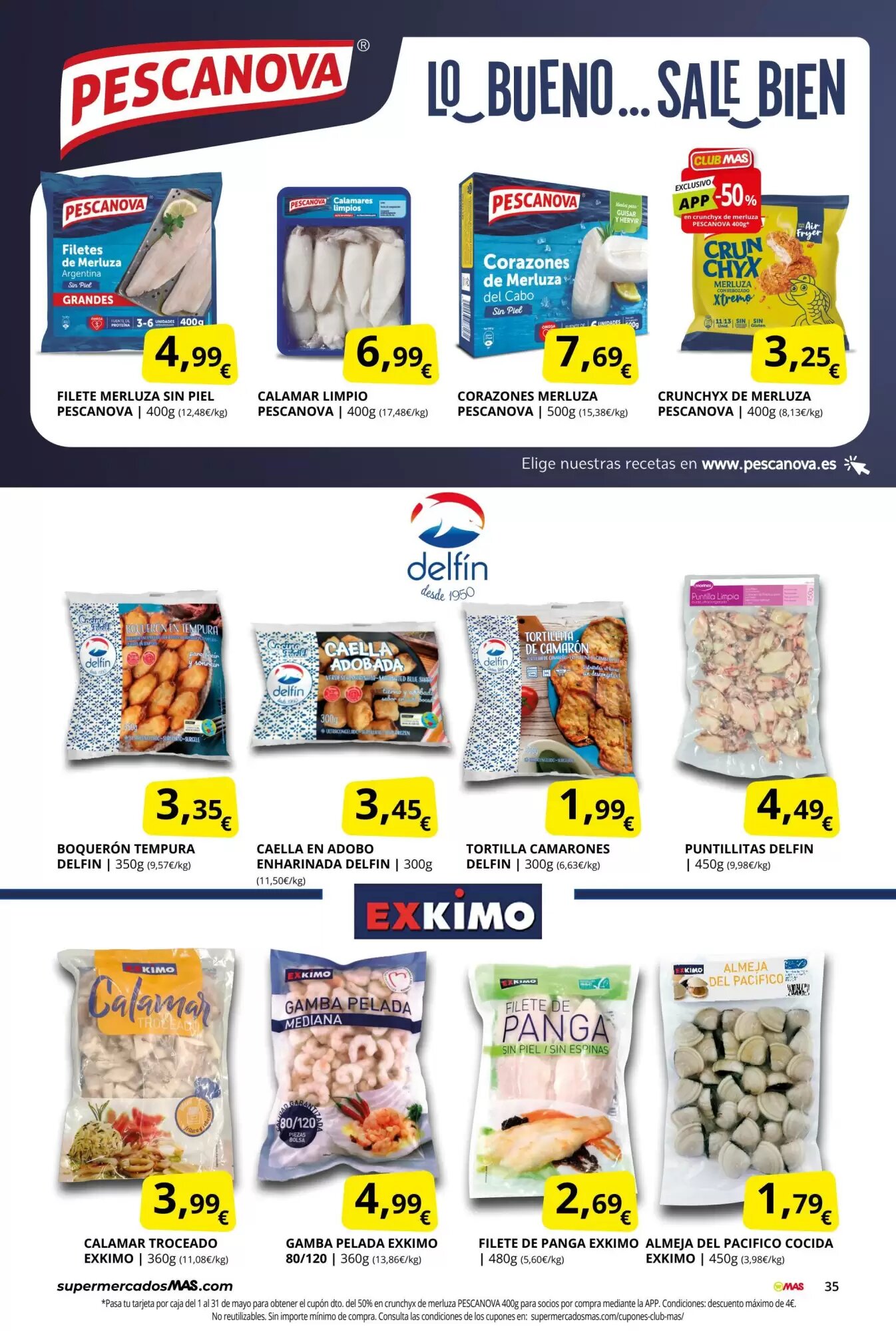 Folleto promocional de MAS válido desde el 30/04/2026 - Página 35.