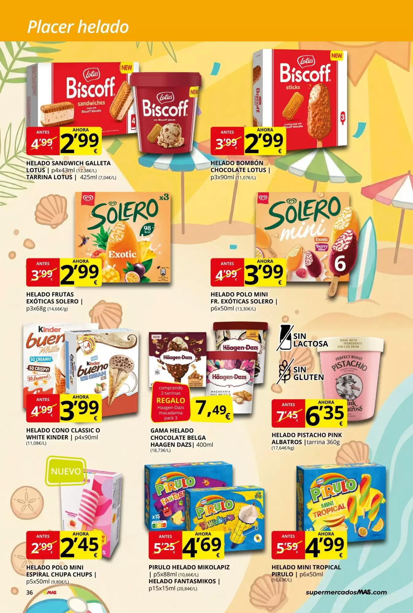 Folleto promocional de MAS válido desde el 30/04/2026 - Página 36.