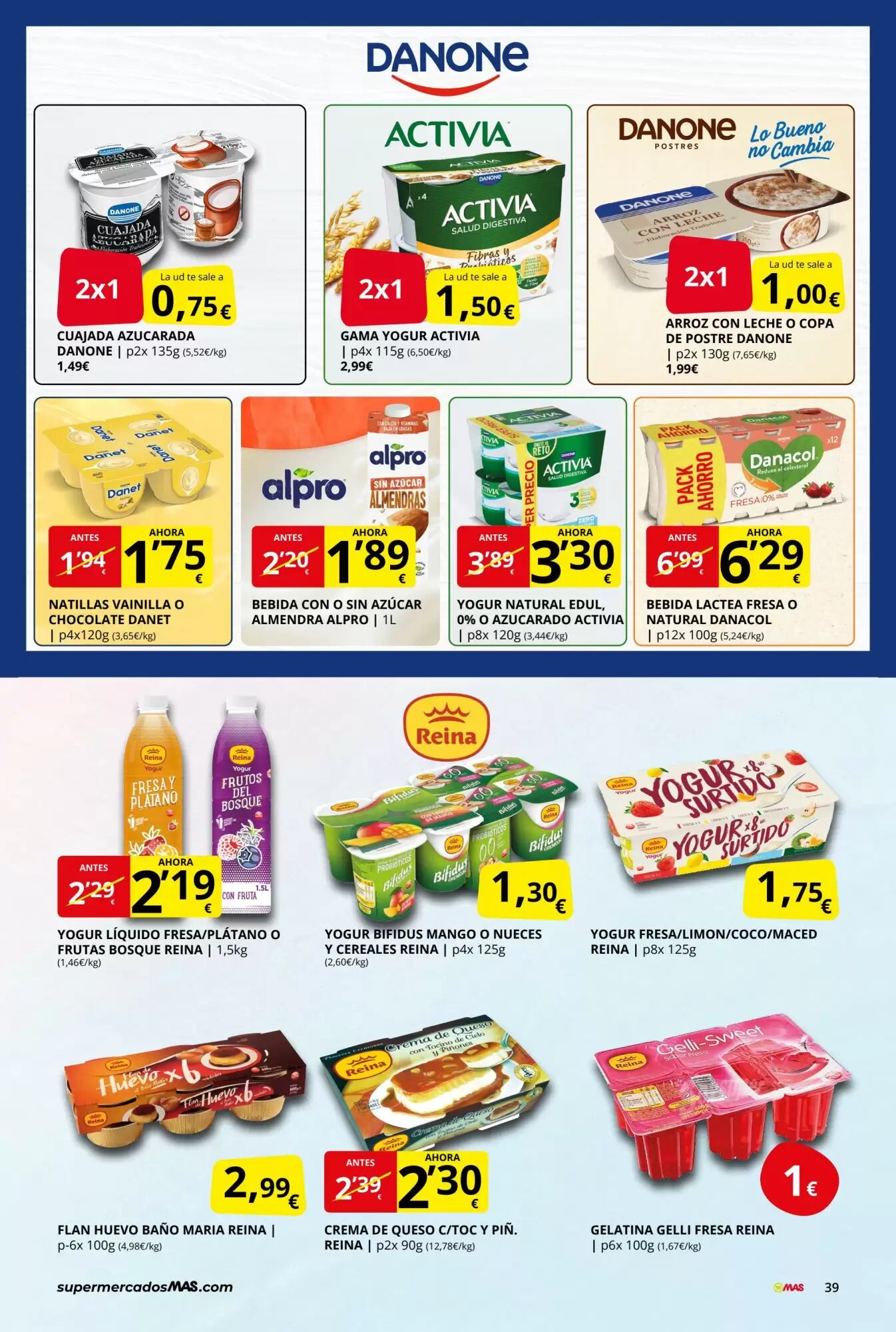 Folleto promocional de MAS válido desde el 30/04/2026 - Página 39.