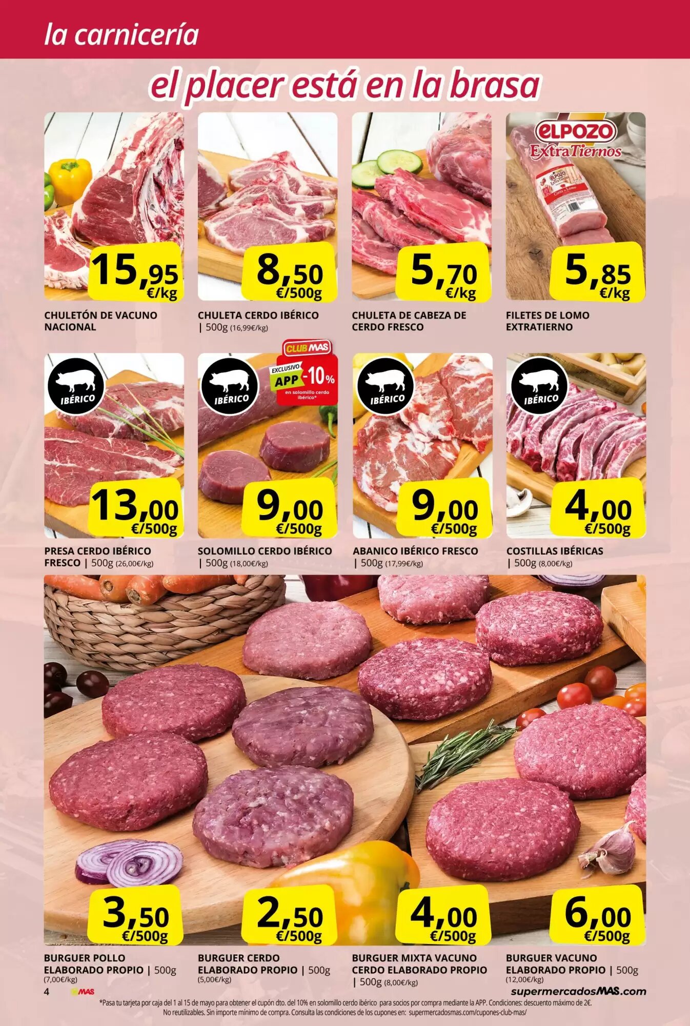 Folleto promocional de MAS válido desde el 30/04/2026 - Página 4.