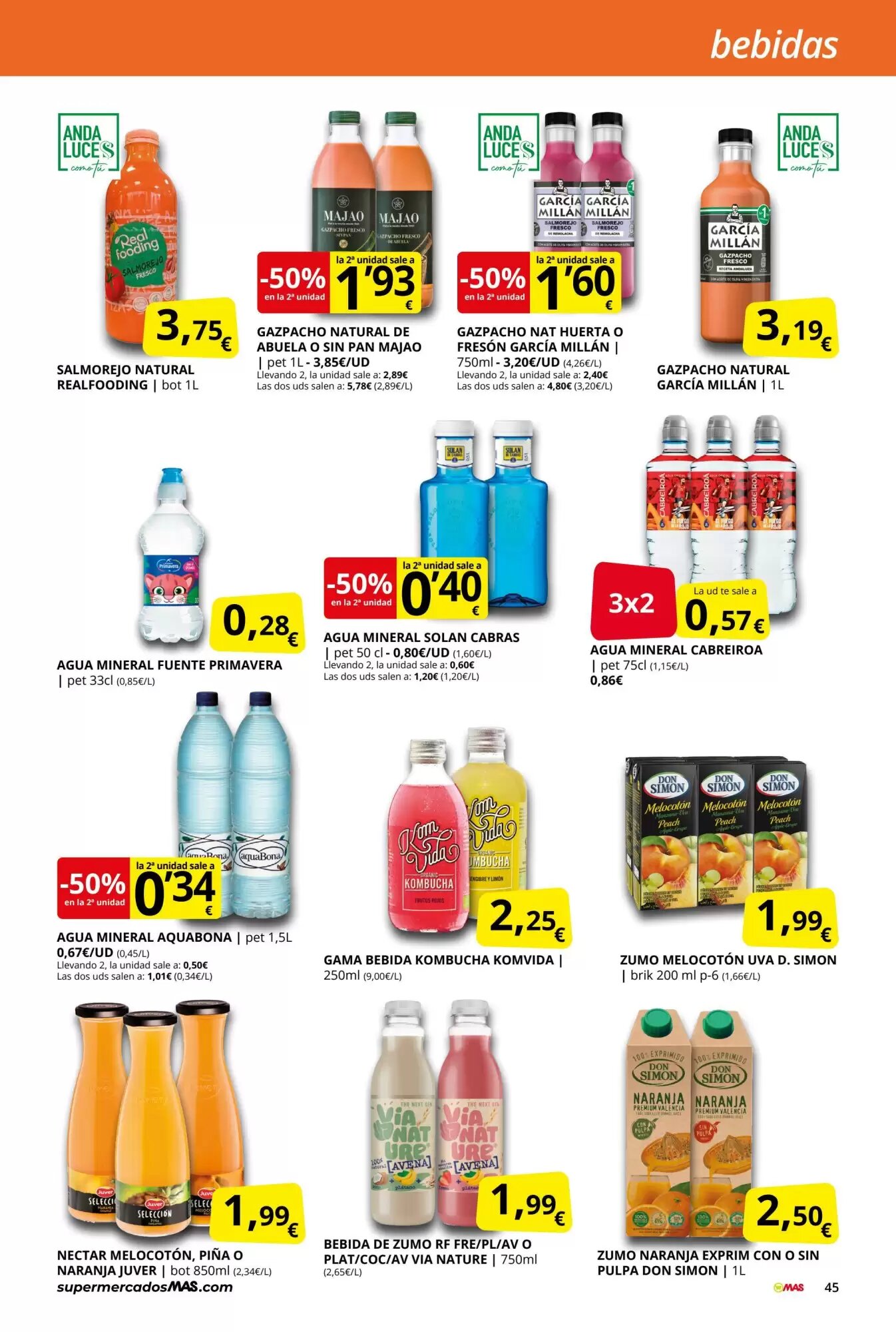 Folleto promocional de MAS válido desde el 30/04/2026 - Página 45.