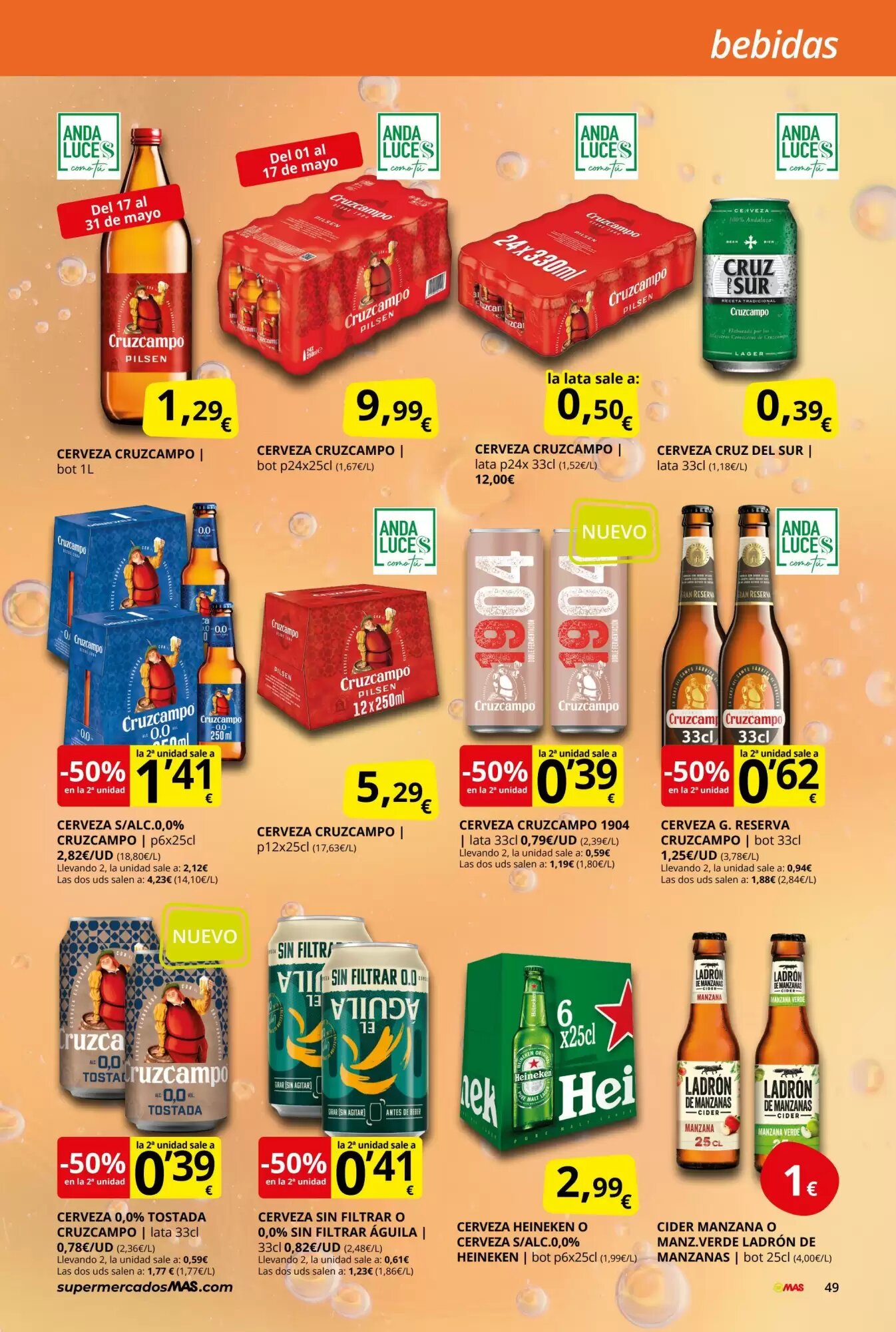 Folleto promocional de MAS válido desde el 30/04/2026 - Página 49.