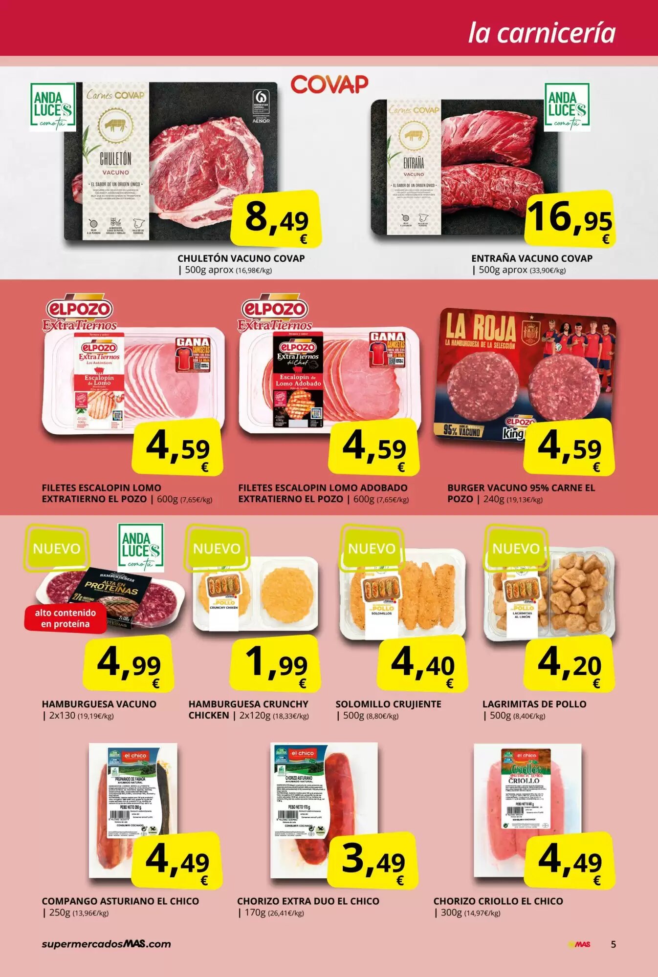 Folleto promocional de MAS válido desde el 30/04/2026 - Página 5.