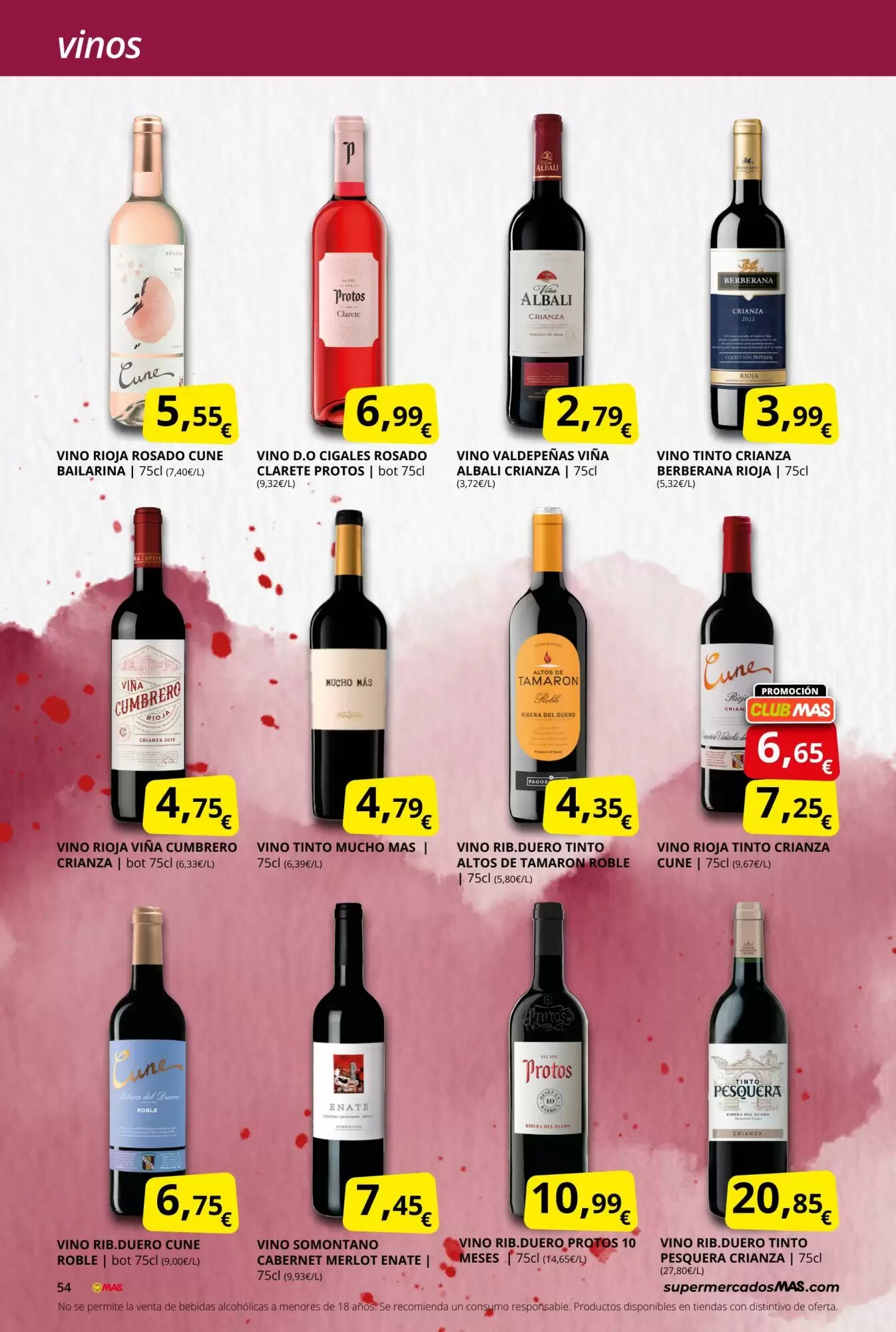 Folleto promocional de MAS válido desde el 30/04/2026 - Página 54.