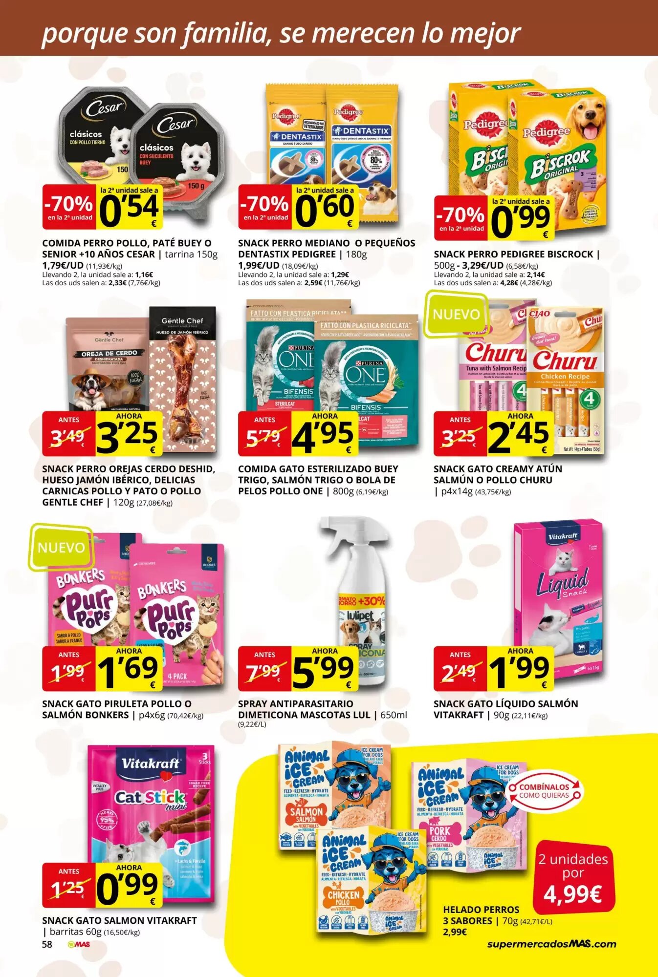 Folleto promocional de MAS válido desde el 30/04/2026 - Página 58.