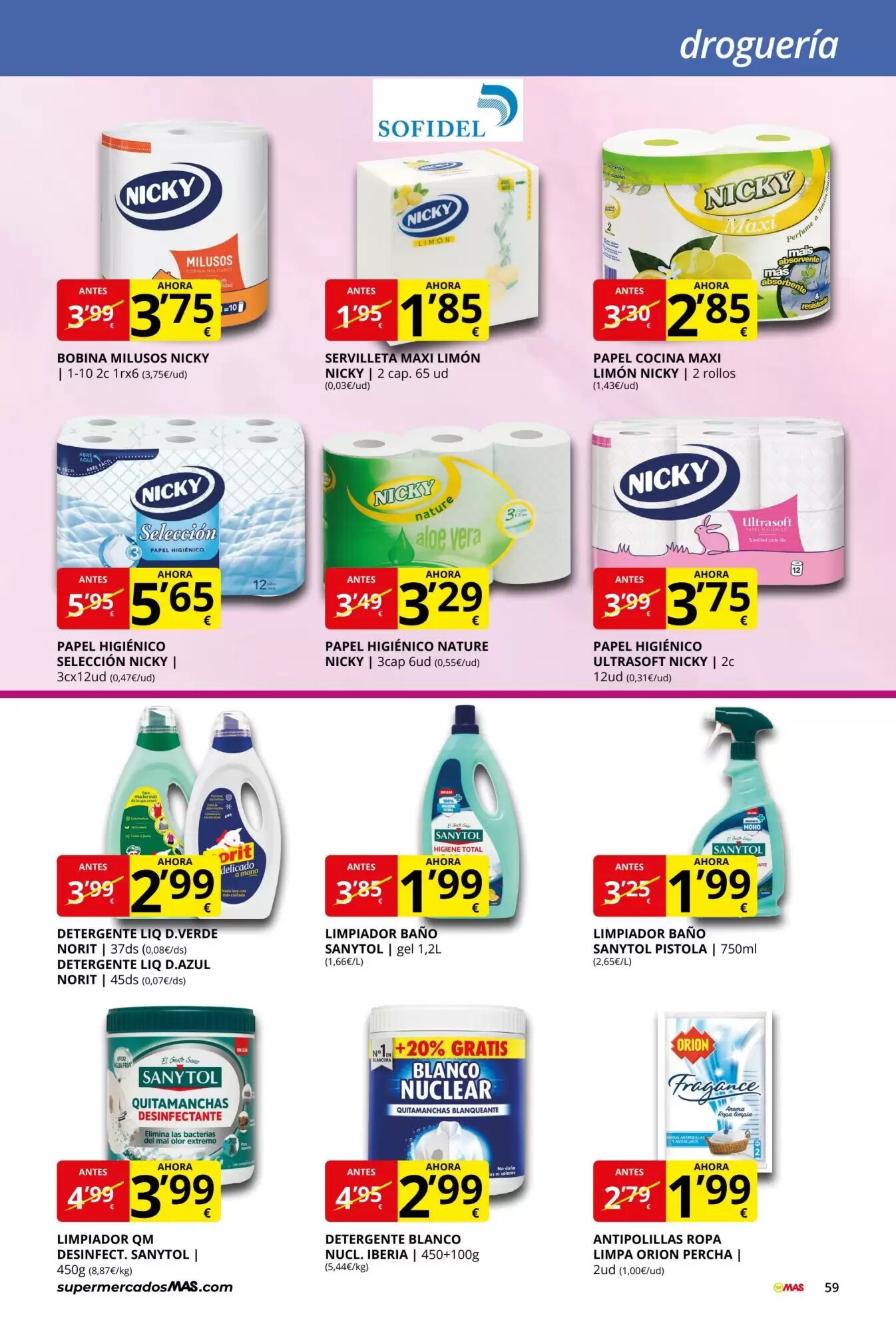 Folleto promocional de MAS válido desde el 30/04/2026 - Página 59.
