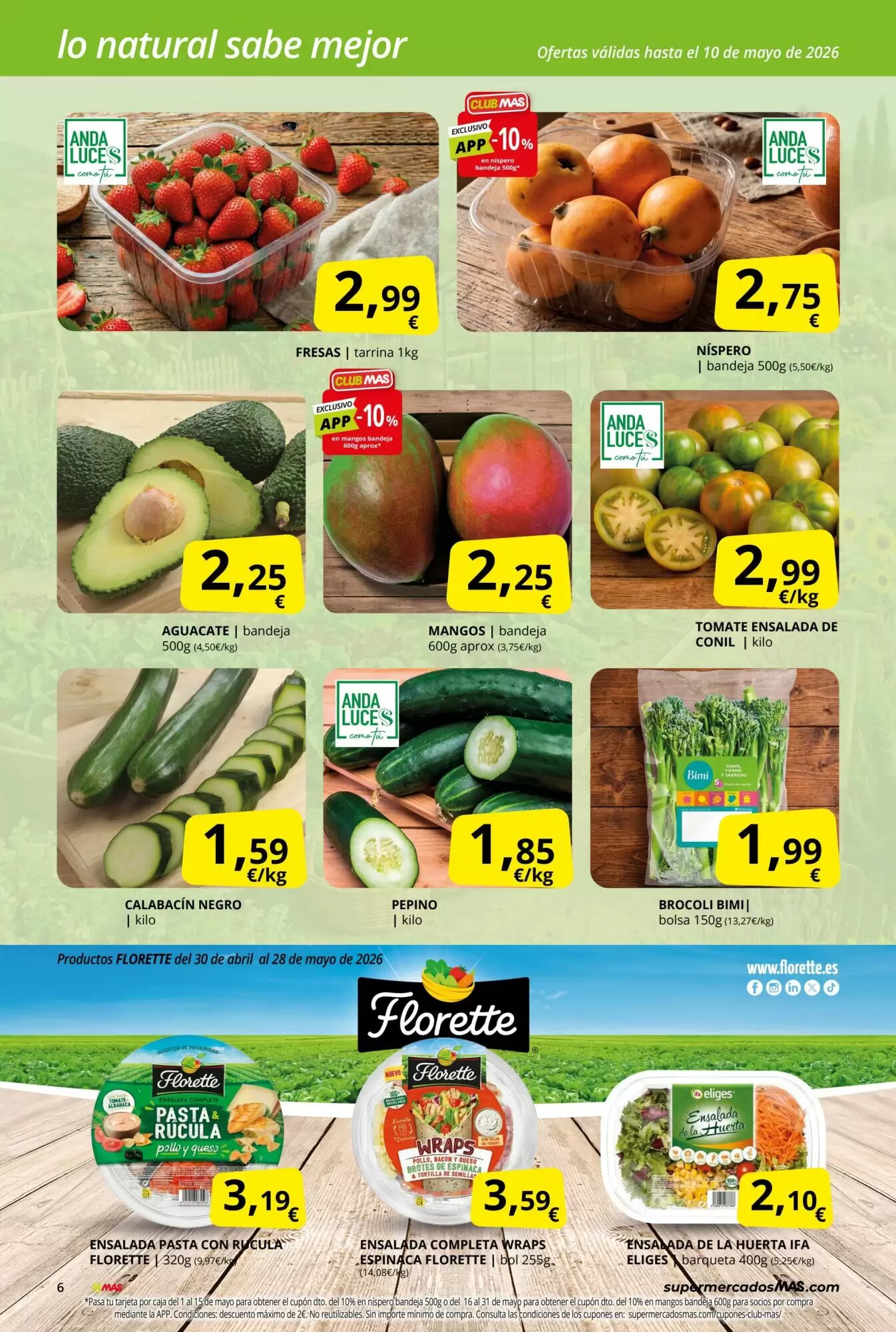 Folleto promocional de MAS válido desde el 30/04/2026 - Página 6.