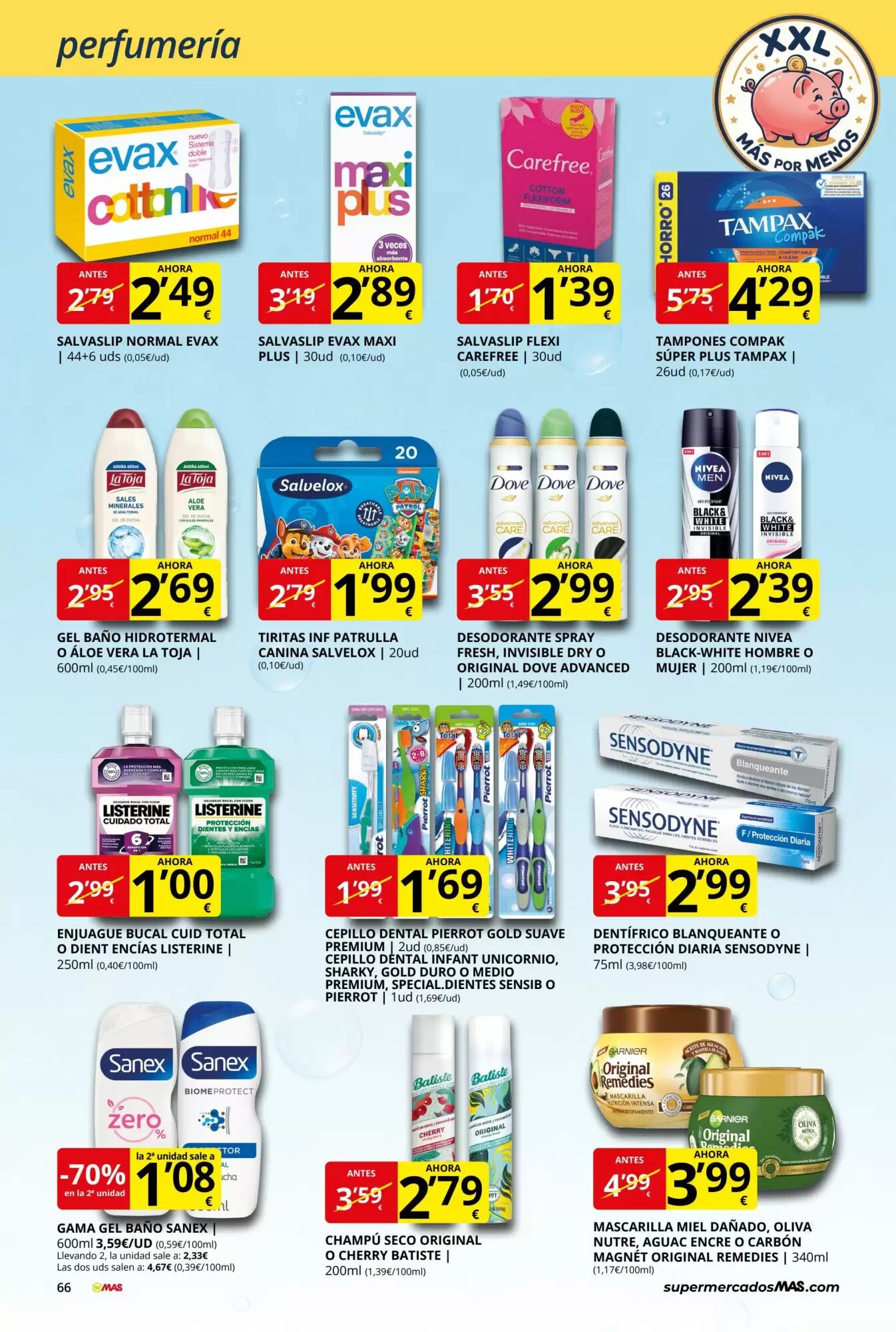 Folleto promocional de MAS válido desde el 30/04/2026 - Página 66.