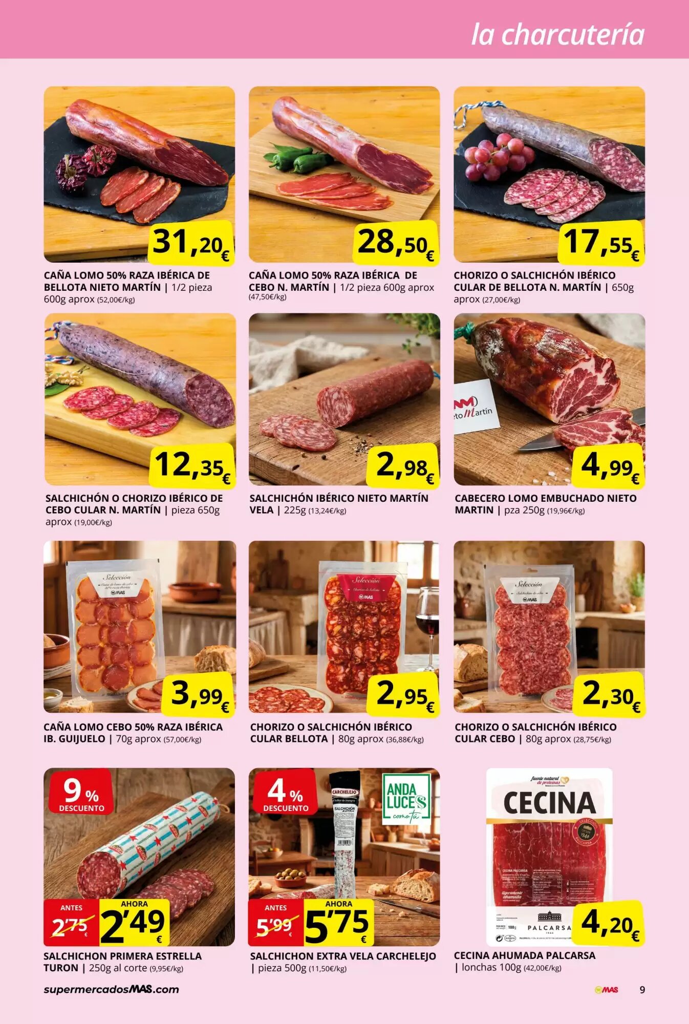 Folleto promocional de MAS válido desde el 30/04/2026 - Página 9.