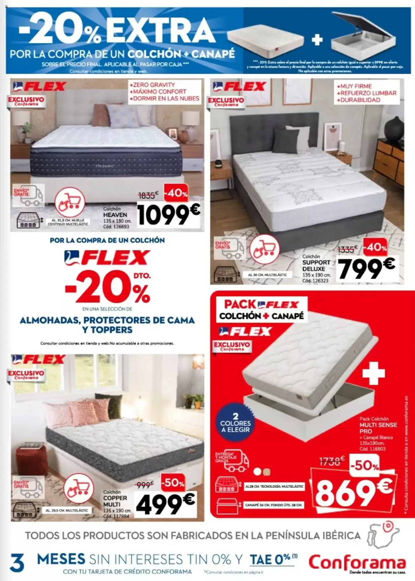 Folleto promocional de Conforama válido desde el 30/04/2026 - Página 3.