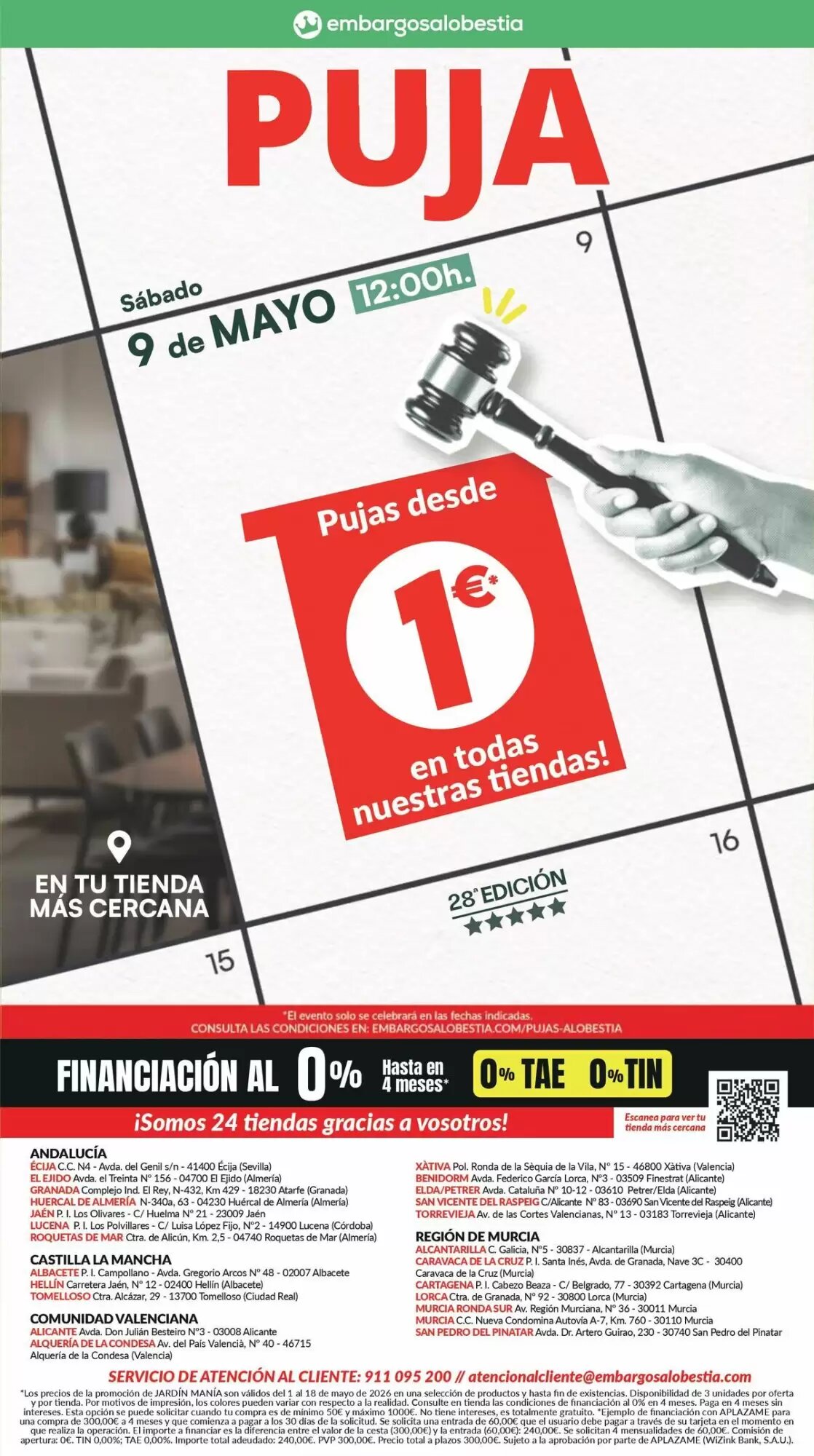 Folleto promocional de Embargos a lo bestia válido desde el 01/05/2026 - Página 8.