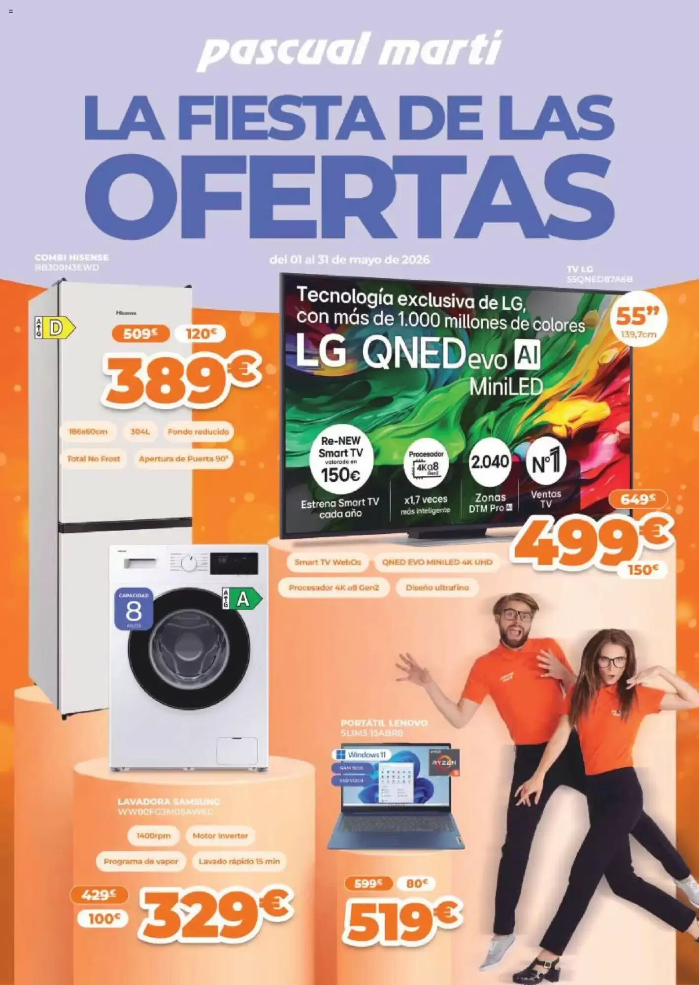 Folleto promocional de Pascual Martí válido desde el 01/05/2026 - Página 1.