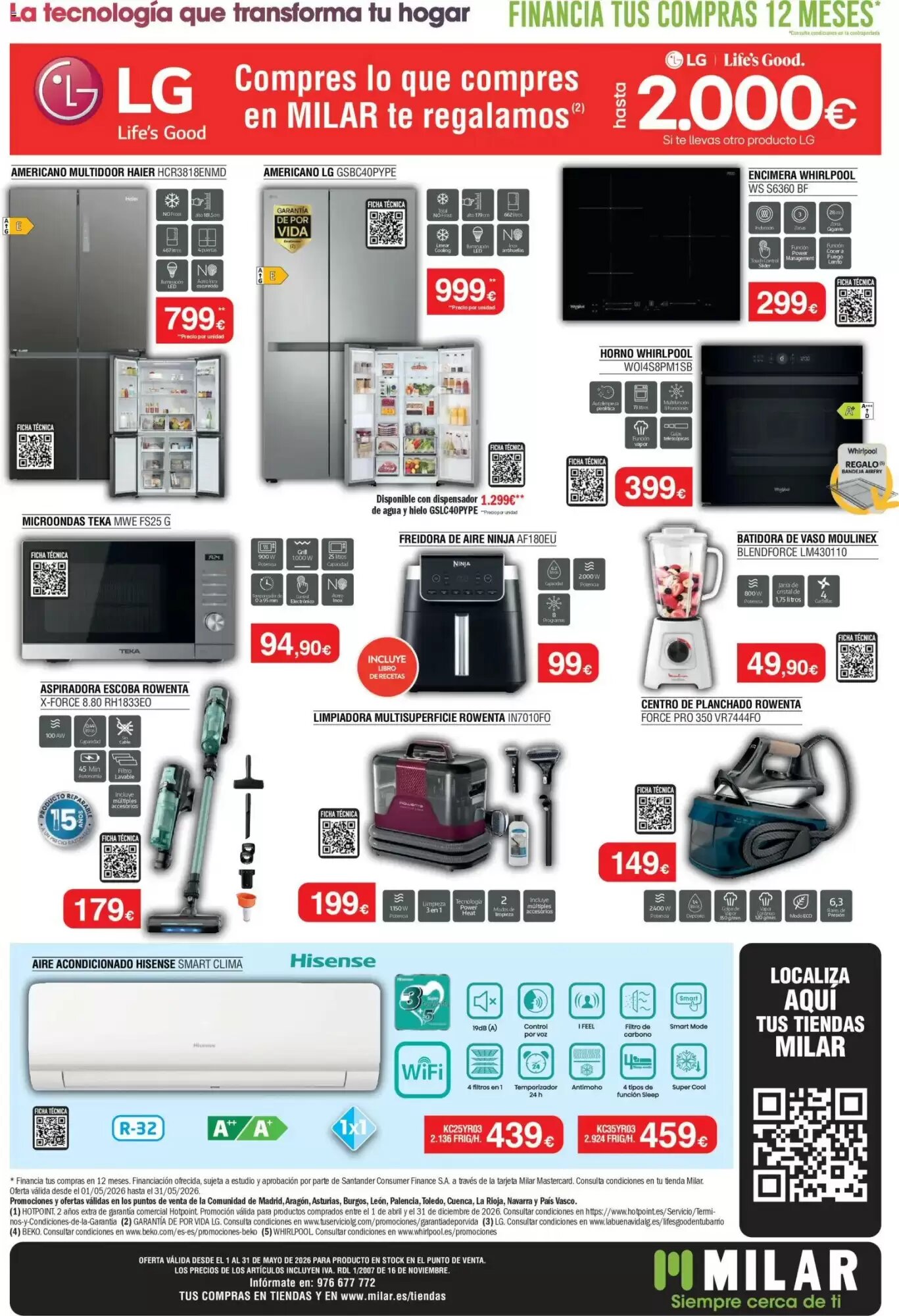 Folleto promocional de Milar válido desde el 01/05/2026 - Página 4.
