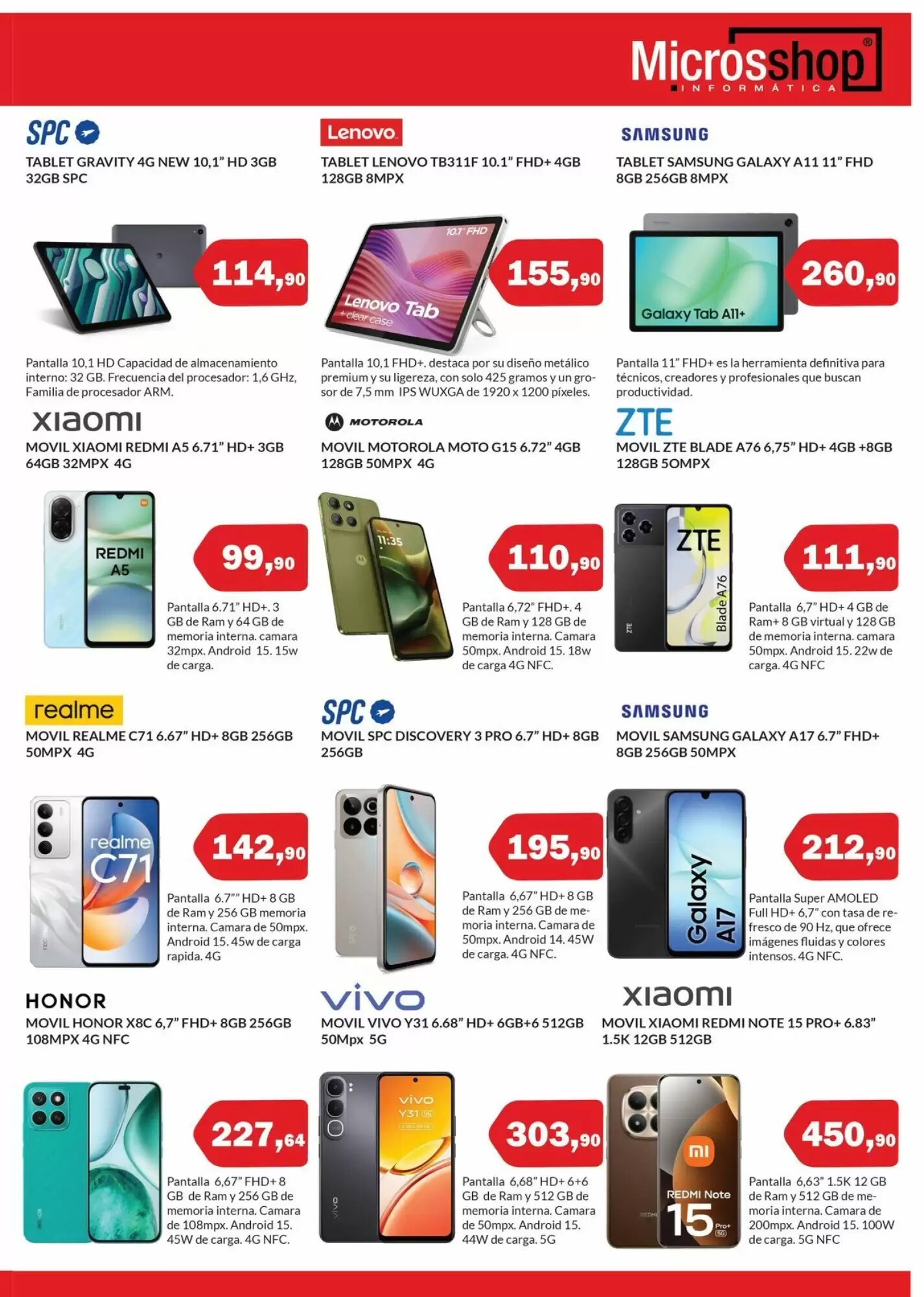 Folleto promocional de Microsshop válido desde el 01/05/2026 - Página 3.