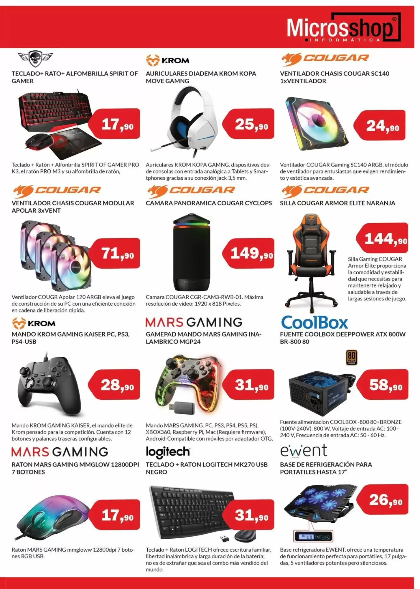 Folleto promocional de Microsshop válido desde el 01/05/2026 - Página 7.