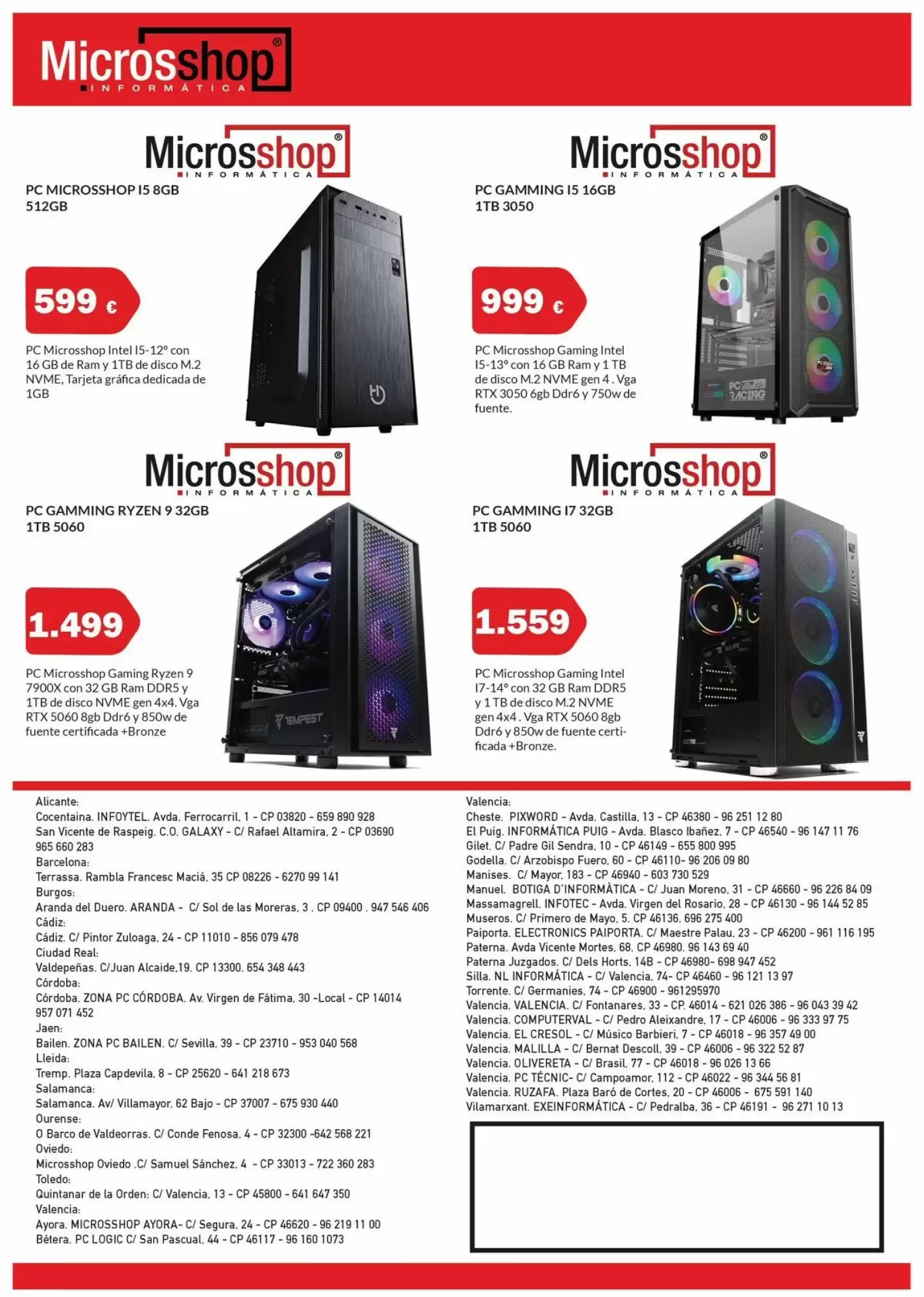 Folleto promocional de Microsshop válido desde el 01/05/2026 - Página 8.