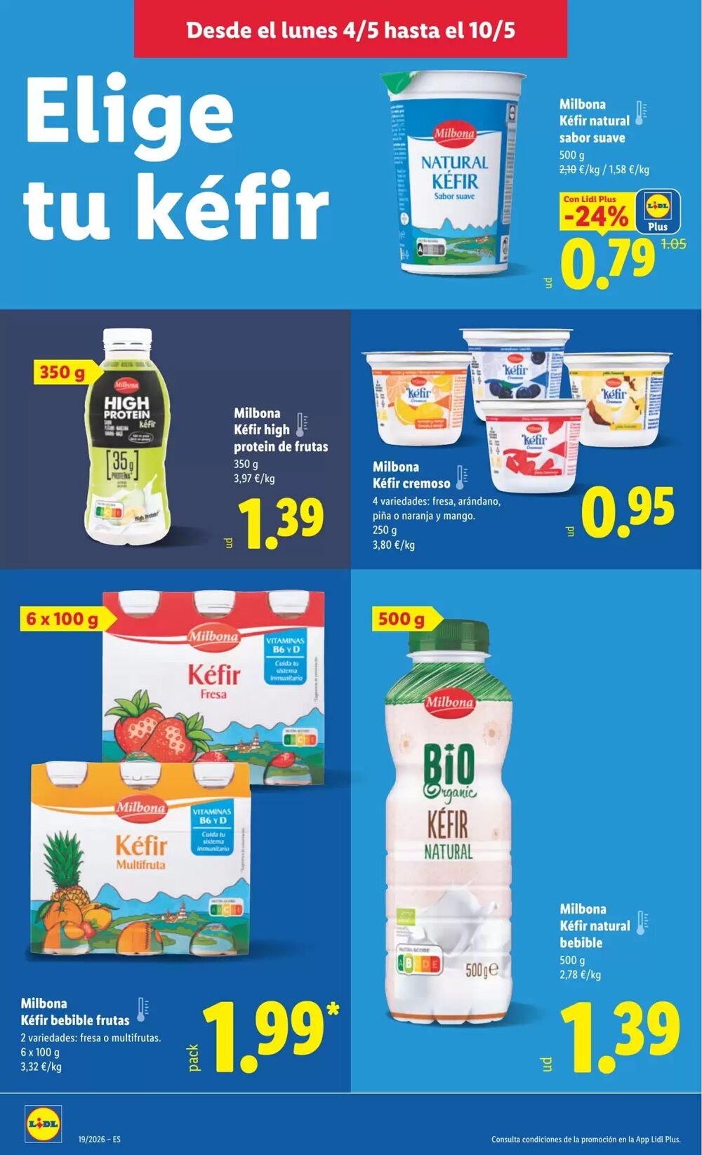 Folleto promocional de Lidl válido desde el 04/05/2026 - Página 10.