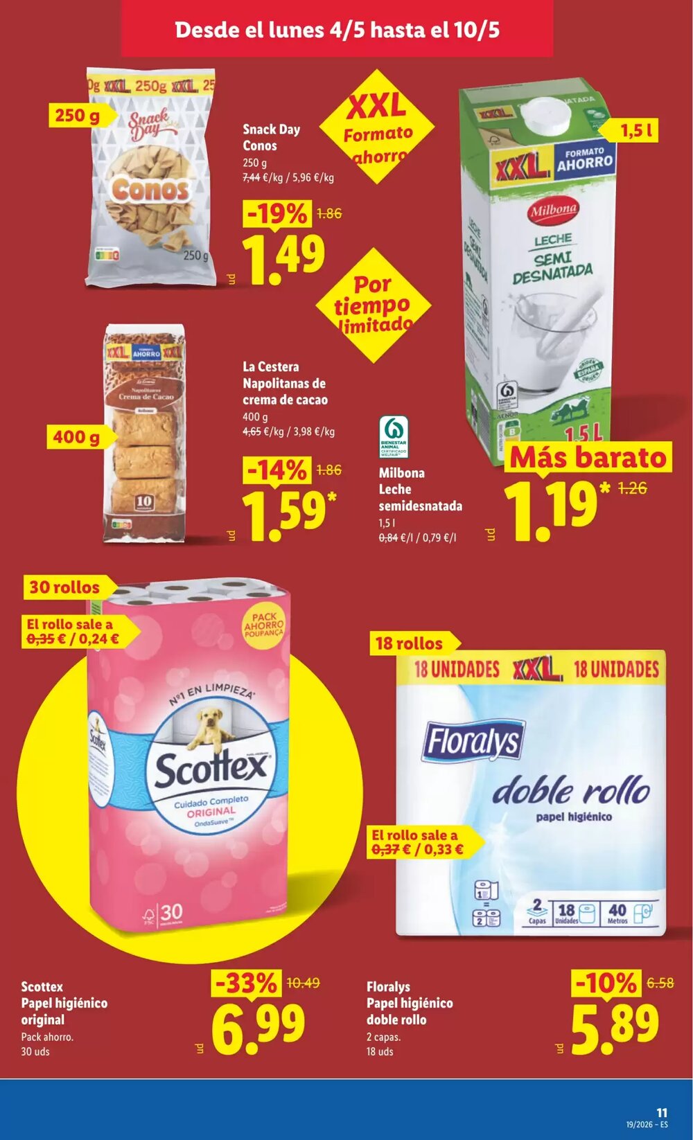 Folleto promocional de Lidl válido desde el 04/05/2026 - Página 13.