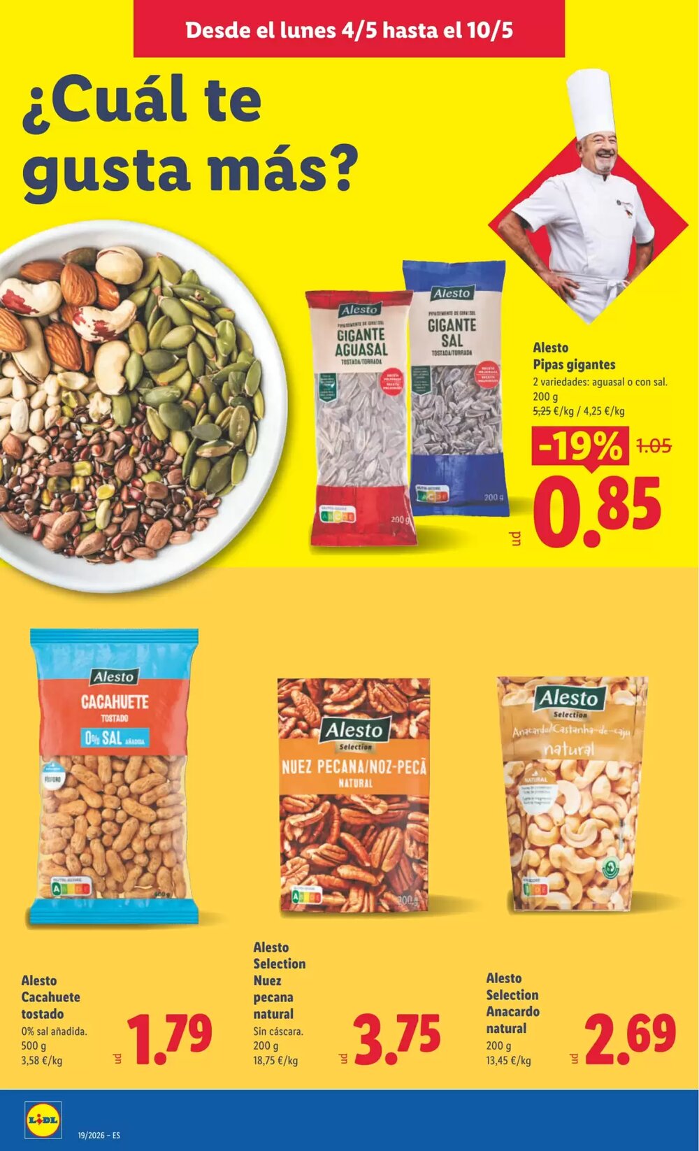 Folleto promocional de Lidl válido desde el 04/05/2026 - Página 16.