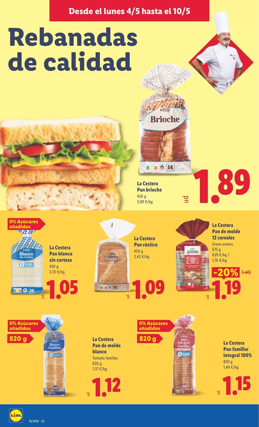 Folleto promocional de Lidl válido desde el 04/05/2026 - Página 18.
