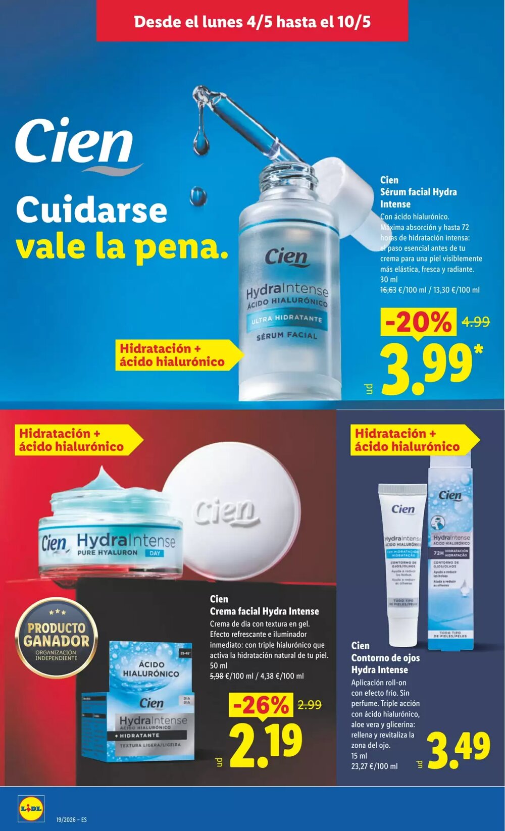 Folleto promocional de Lidl válido desde el 04/05/2026 - Página 20.