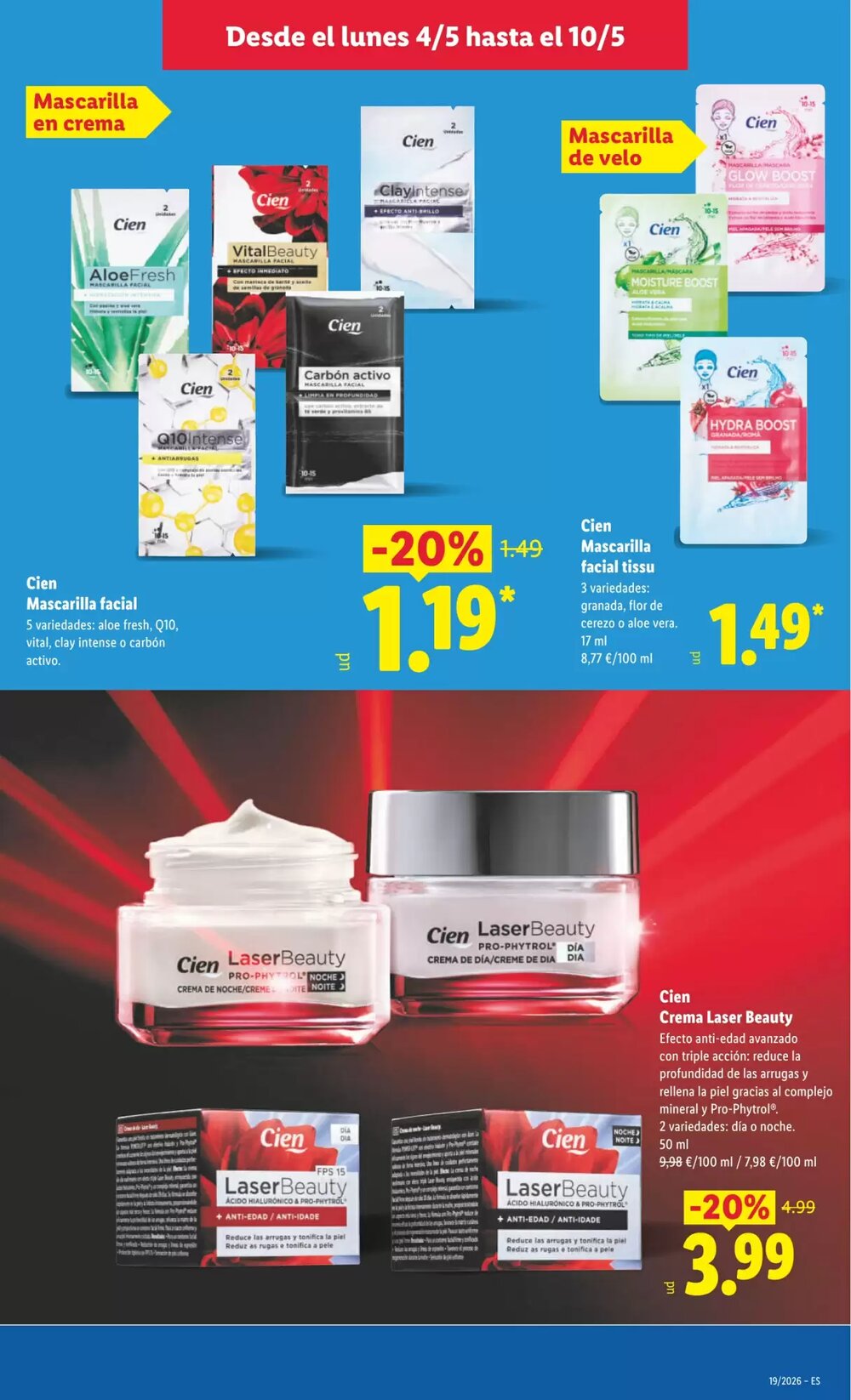 Folleto promocional de Lidl válido desde el 04/05/2026 - Página 21.