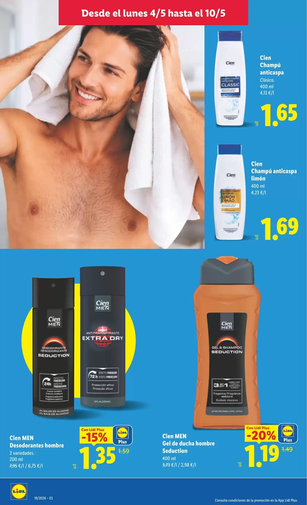 Folleto promocional de Lidl válido desde el 04/05/2026 - Página 22.