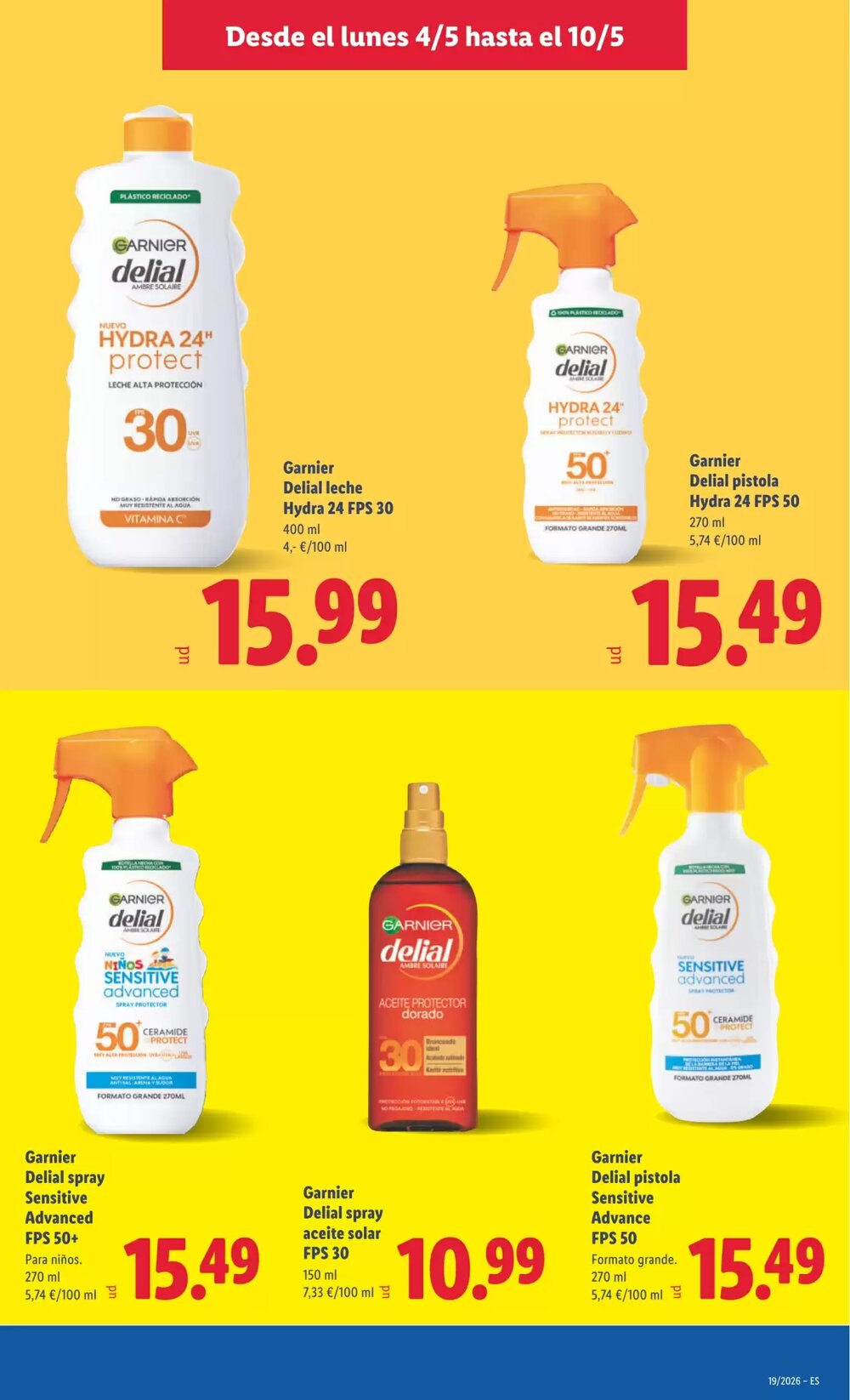 Folleto promocional de Lidl válido desde el 04/05/2026 - Página 25.
