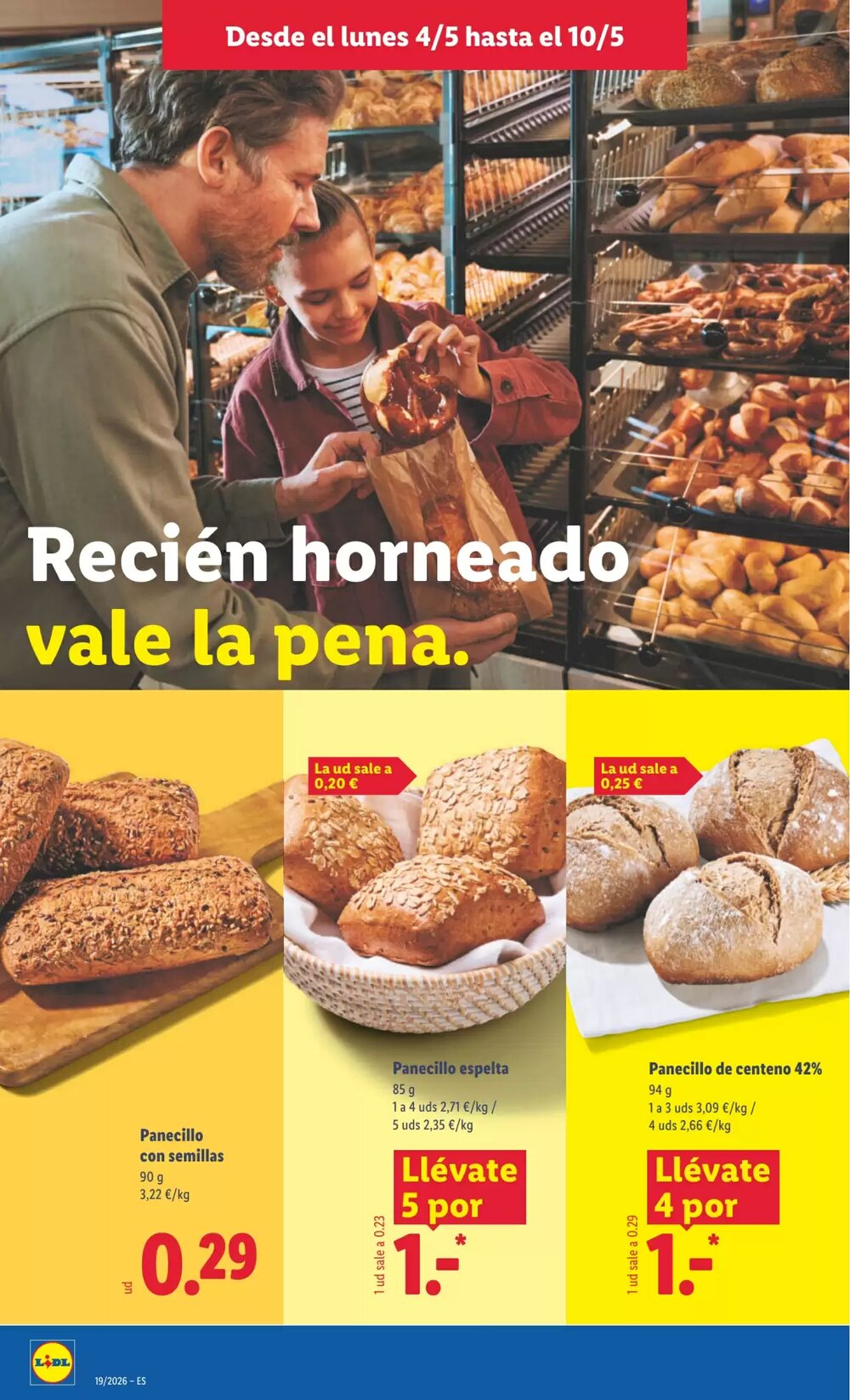 Folleto promocional de Lidl válido desde el 04/05/2026 - Página 4.