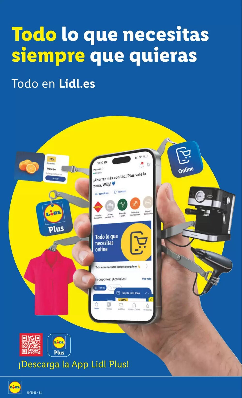 Folleto promocional de Lidl válido desde el 04/05/2026 - Página 52.
