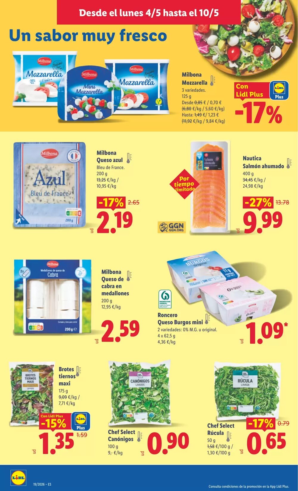 Folleto promocional de Lidl válido desde el 04/05/2026 - Página 6.