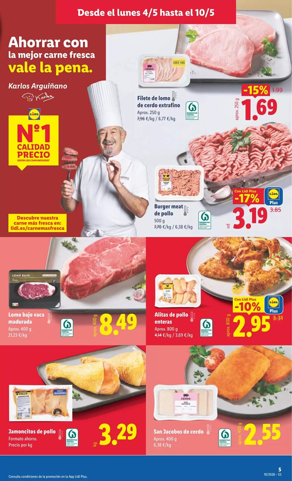 Folleto promocional de Lidl válido desde el 04/05/2026 - Página 7.
