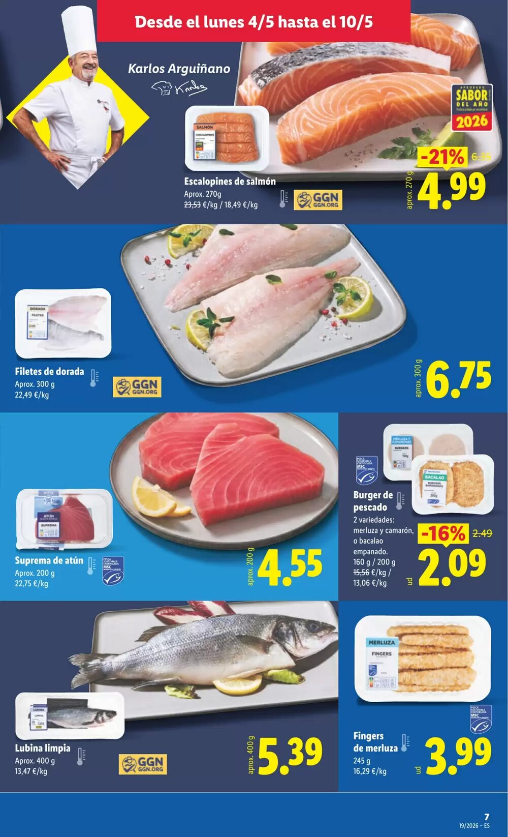 Folleto promocional de Lidl válido desde el 04/05/2026 - Página 9.