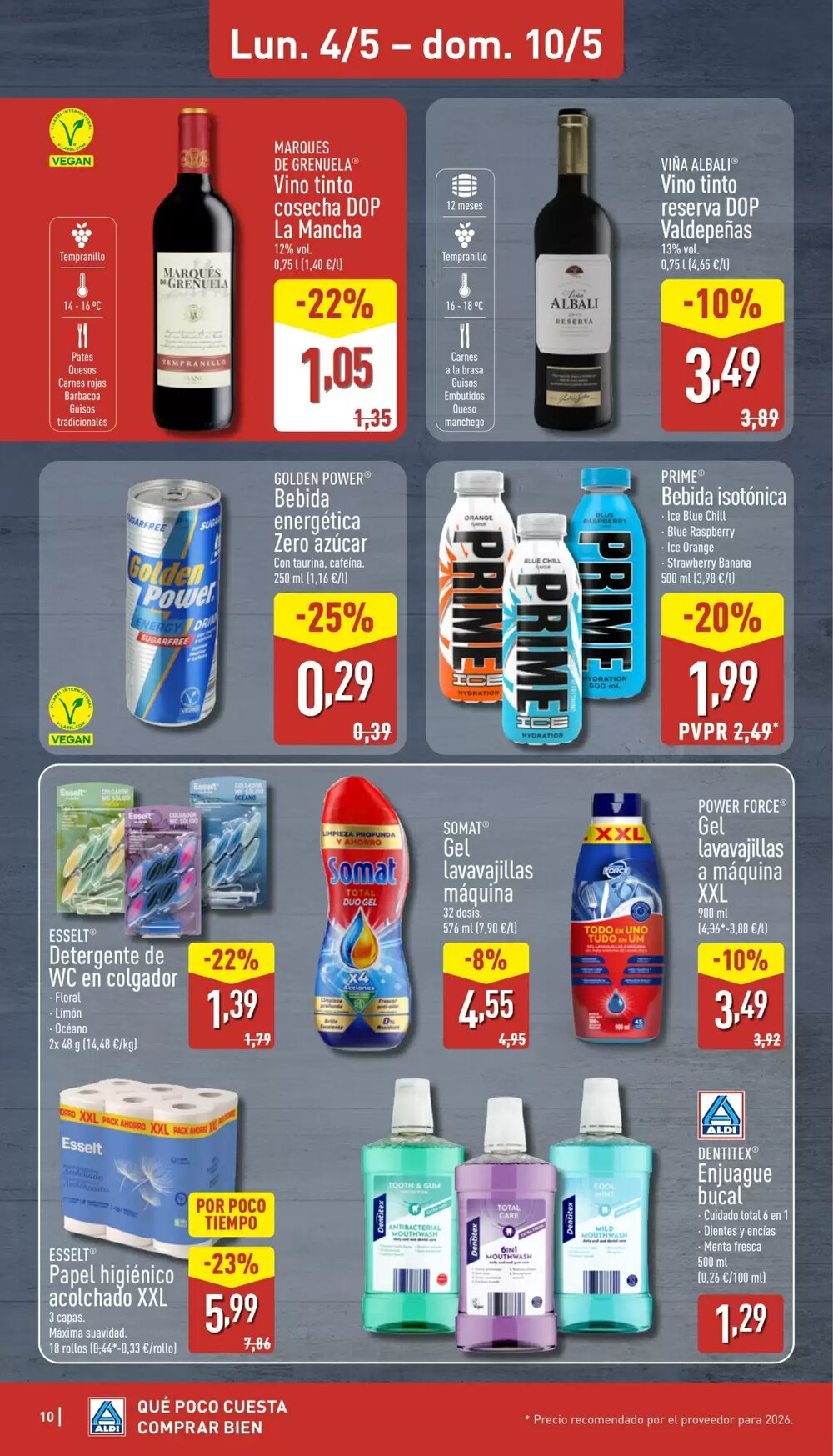 Folleto promocional de ALDI válido desde el 04/05/2026 - Página 10.